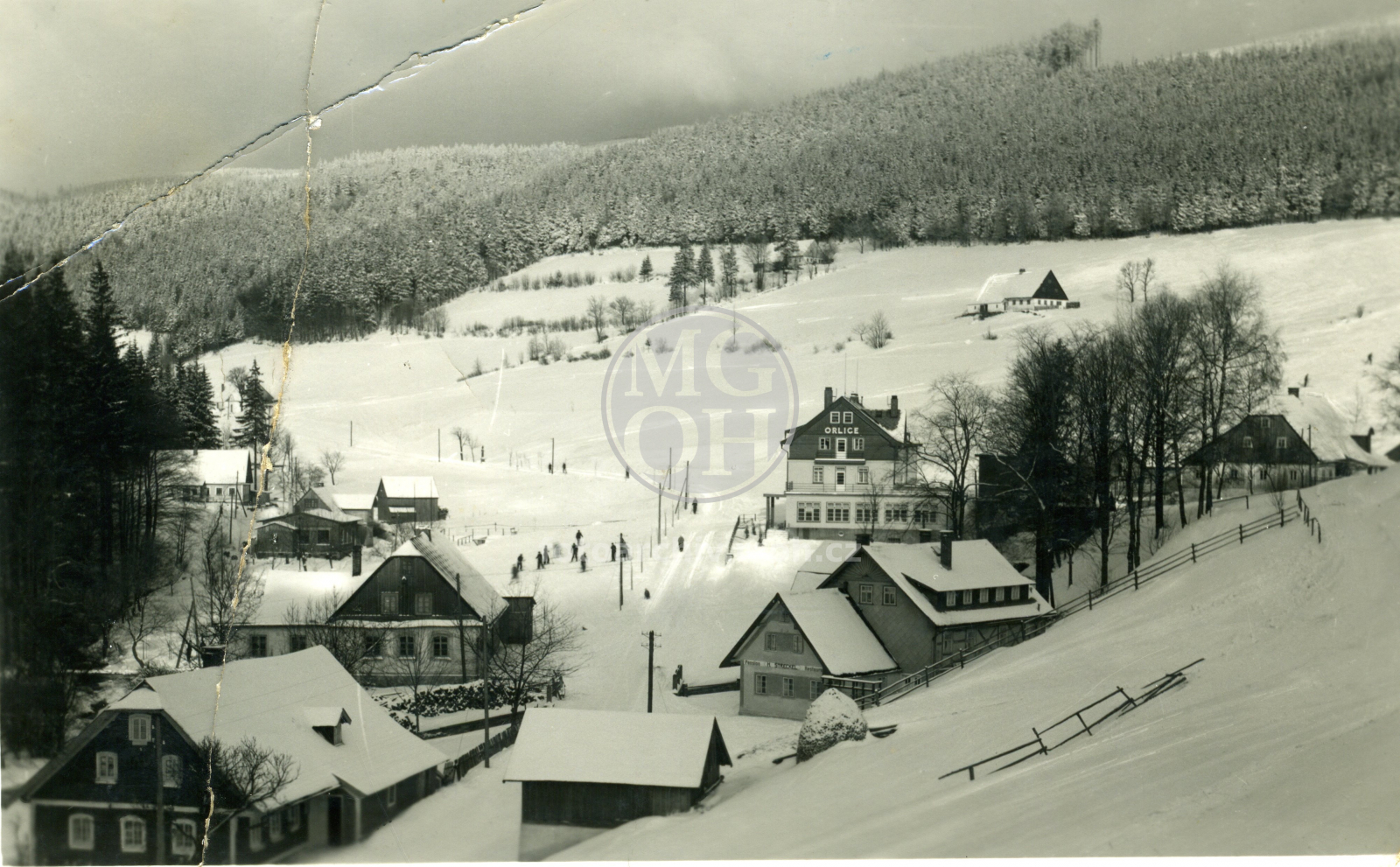 Fotografie - Okolí hotelu Orlice v zimě
