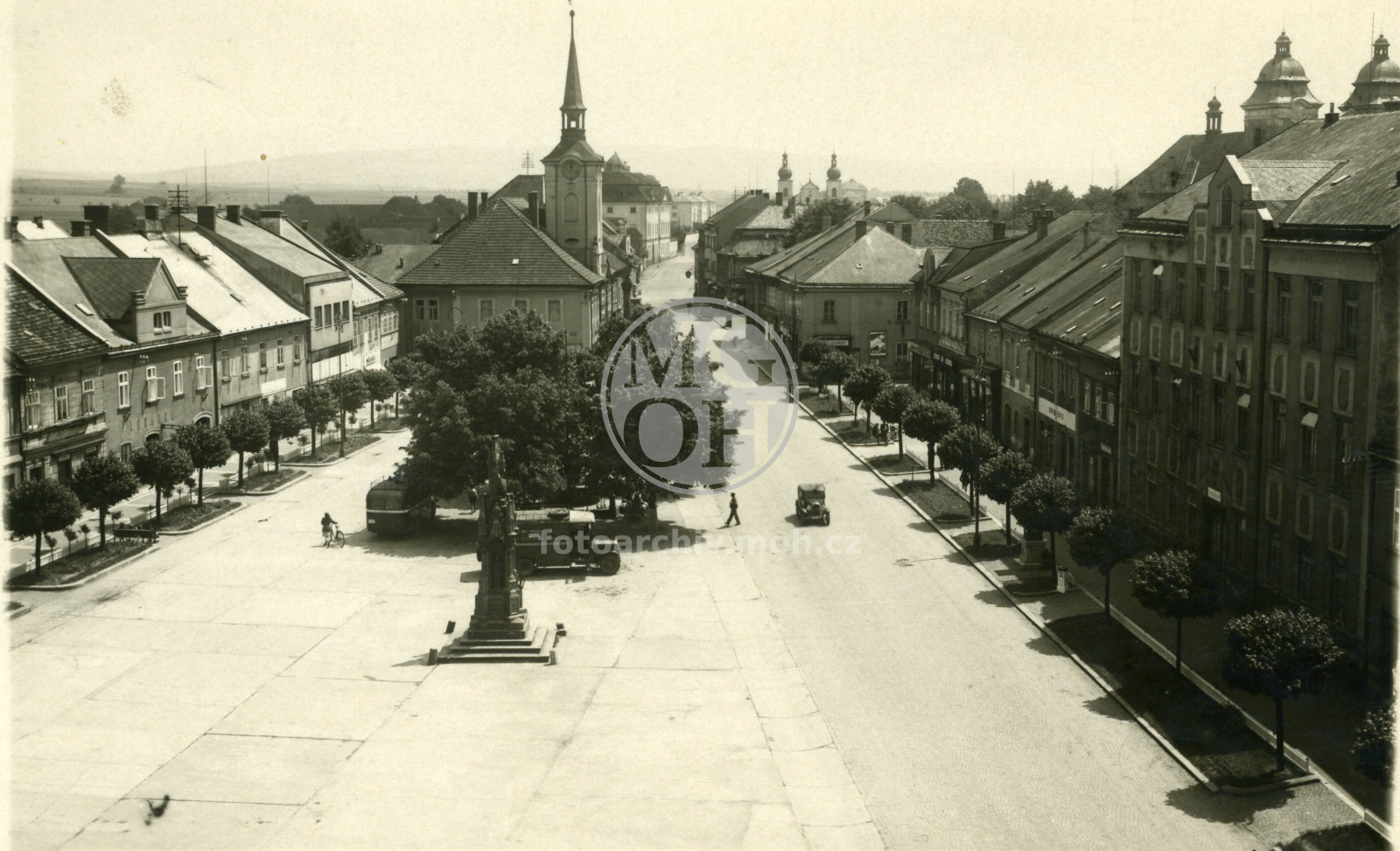 Fotografie - Náměstí - pohled z radnice