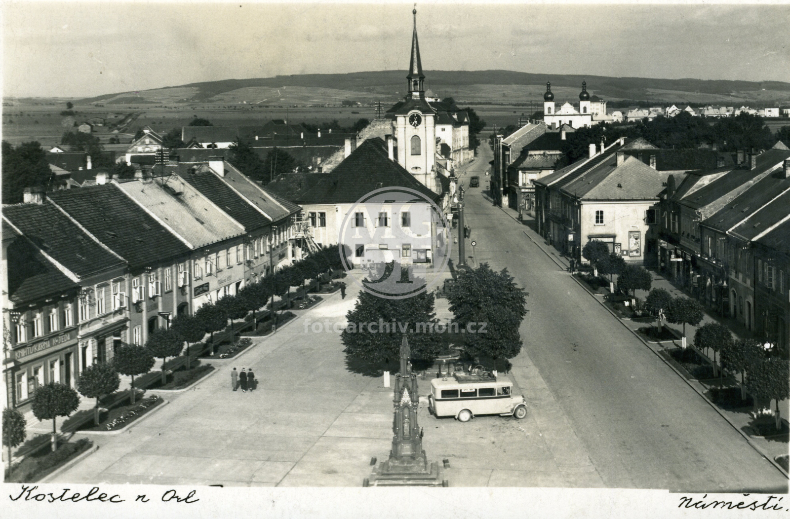 Fotografie - Náměstí pohled z radnice