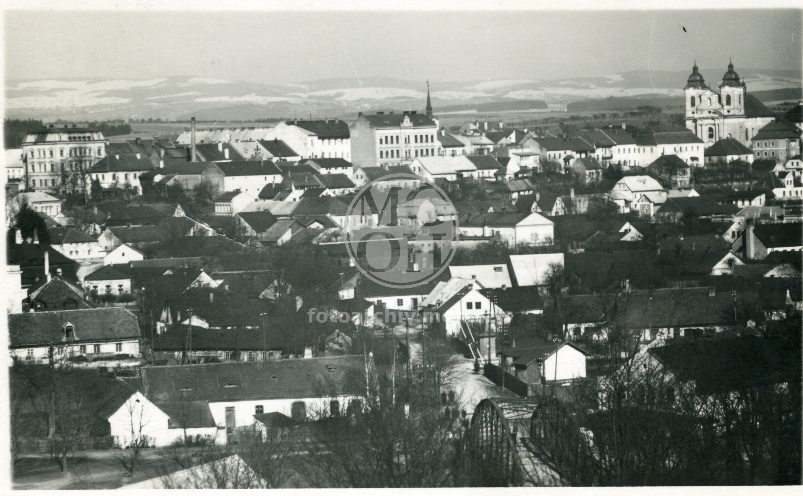 Fotografie - Pohled na město ze "Skály"