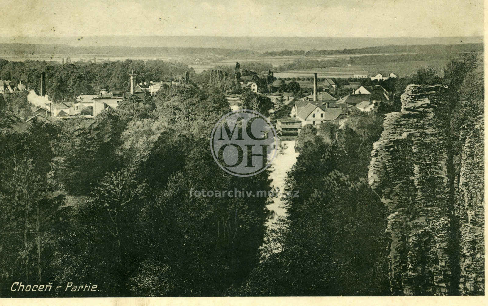 Fotografie - Pohled na část města Peliny