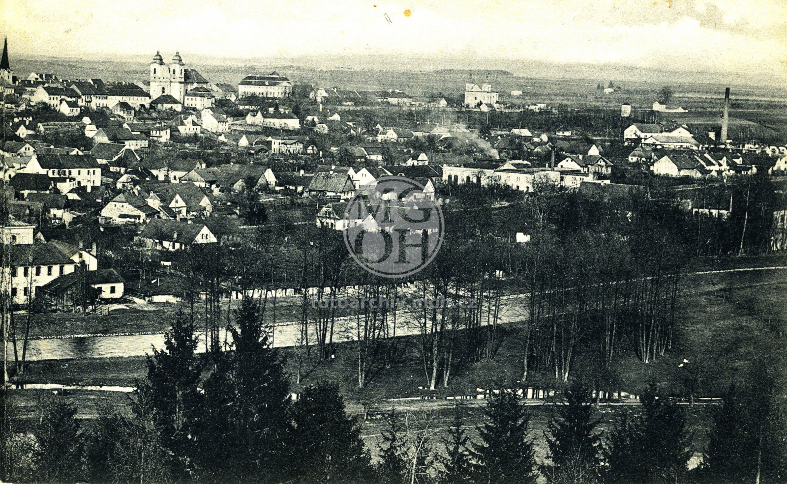 Fotografie - Pohled na město ze "Skály"