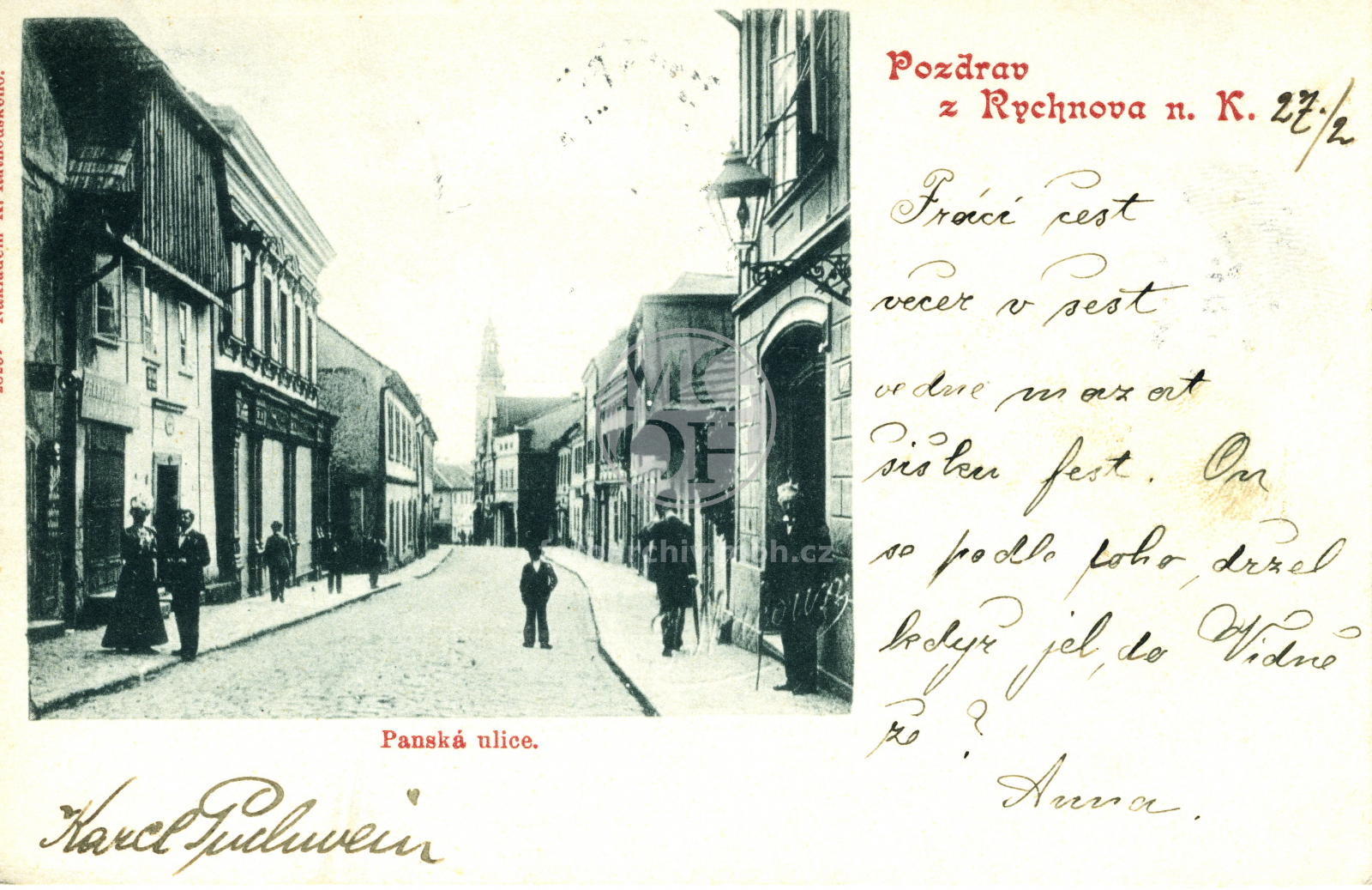 Fotografie - Panská ulice