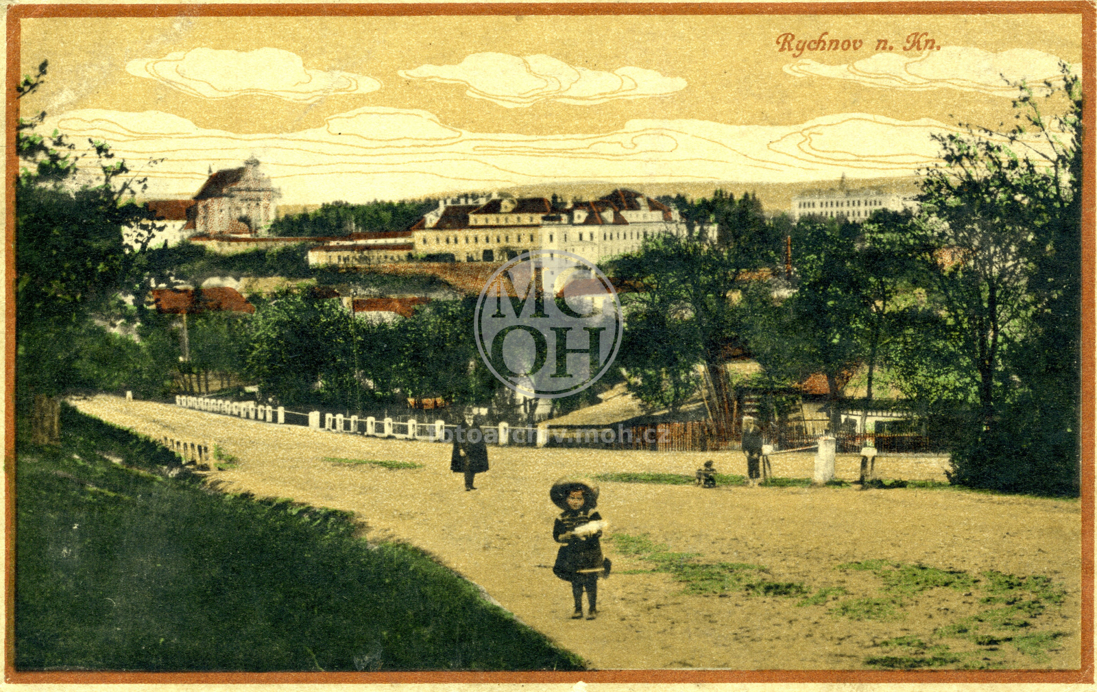 Fotografie - Pohled na zámek od "Židovského kopce"