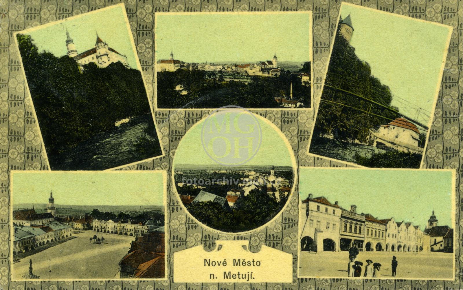 Fotografie - Různé pohledy - město, zámek a náměstí