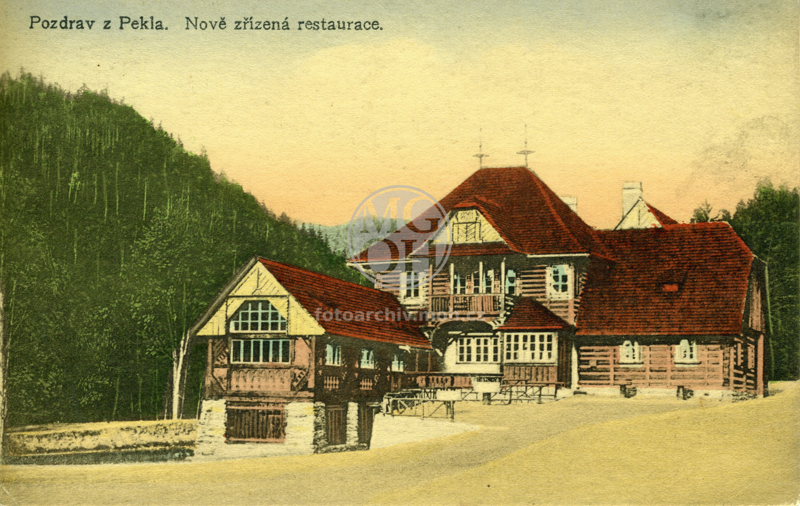 Fotografie - Turistická chata v Pekle