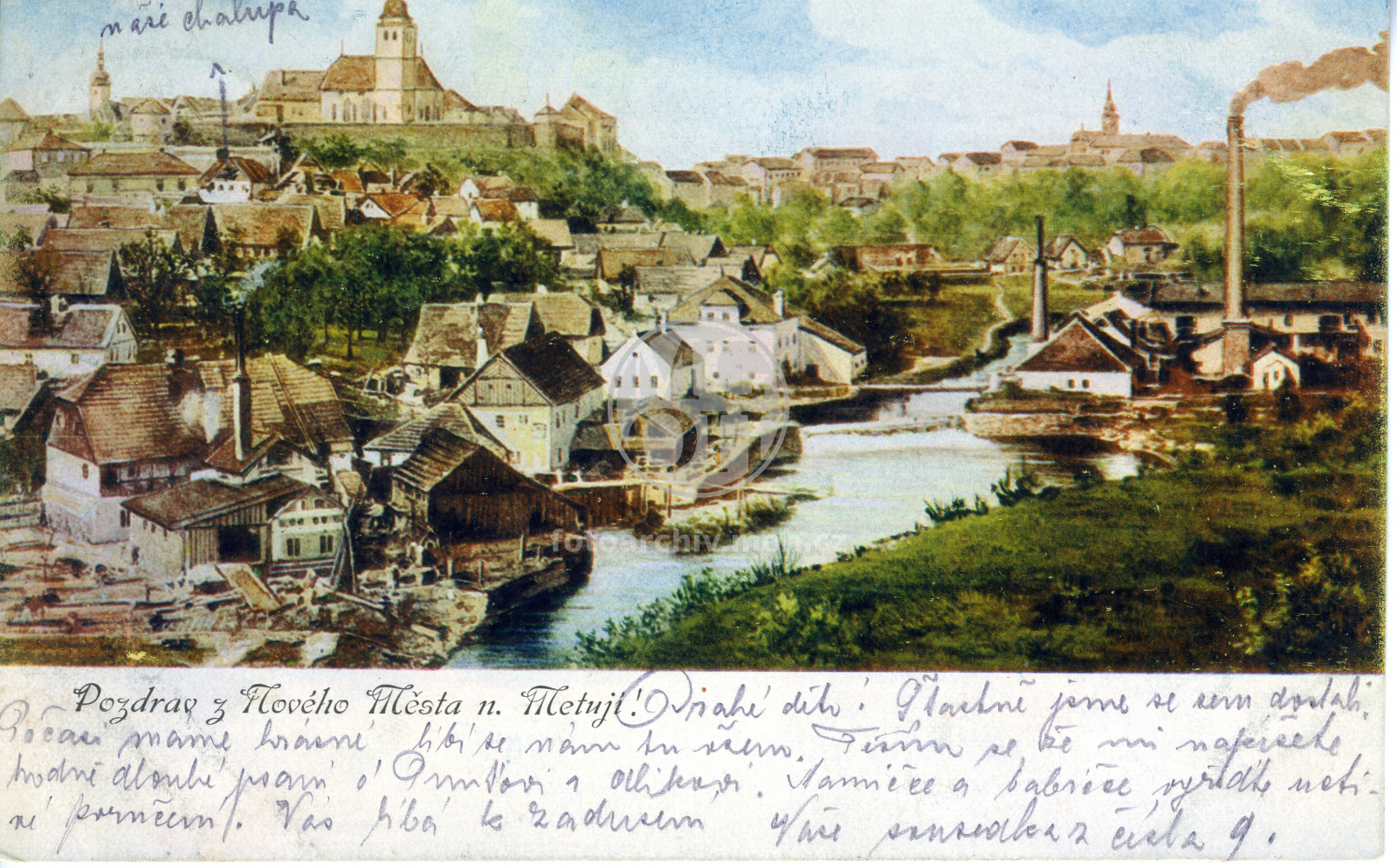 Fotografie - Pohled na Nové Město nad Metují