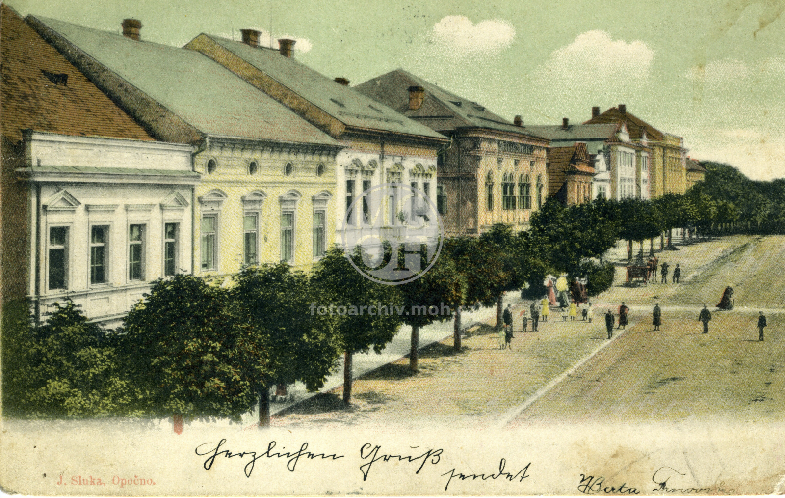 Fotografie - Severní část náměstí