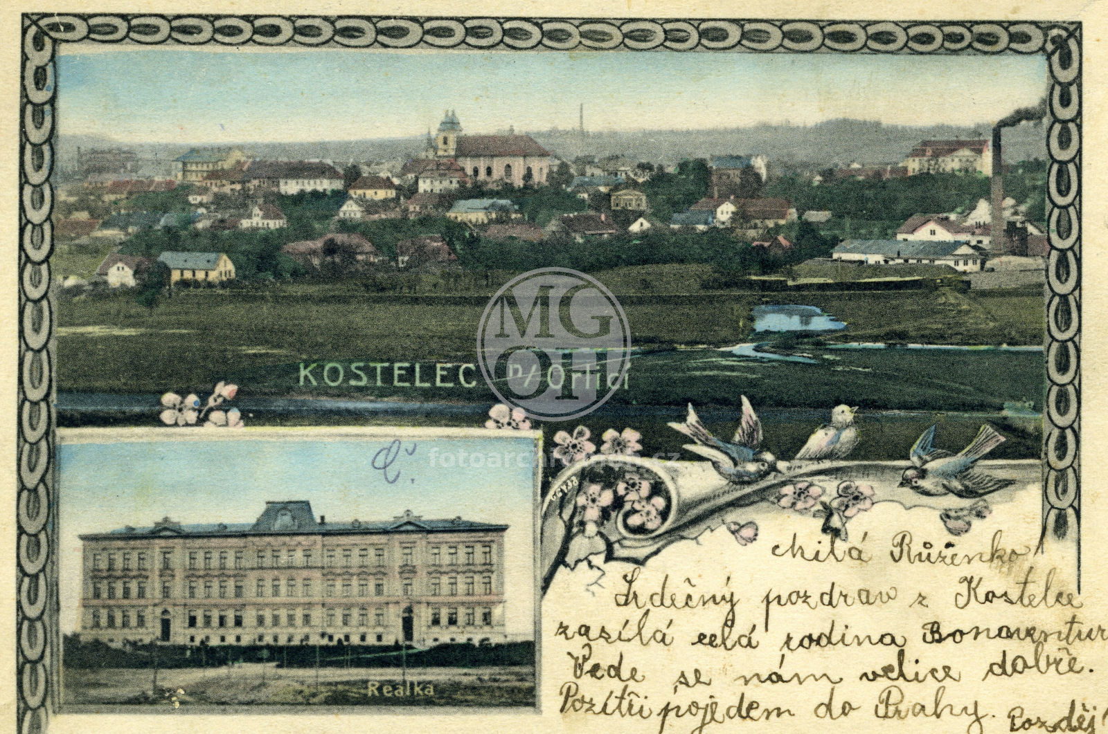 Fotografie - Celkový pohled, Obchodní akademie