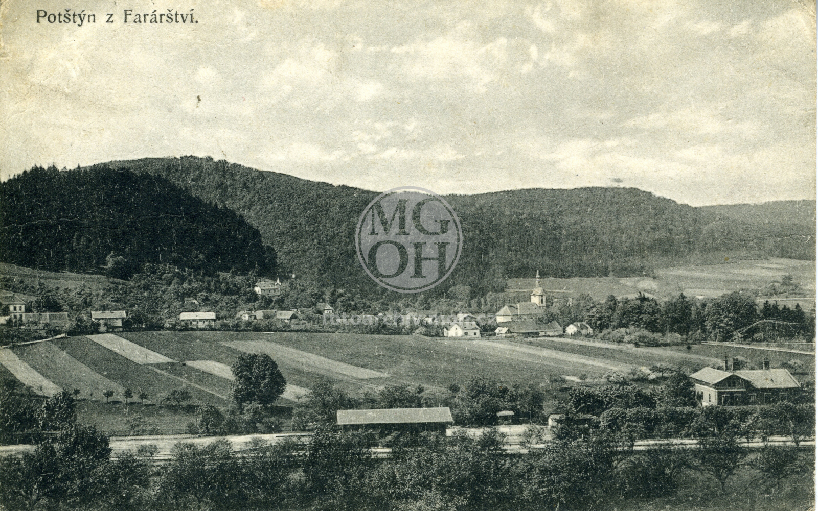 Fotografie - Pohled z Farářství