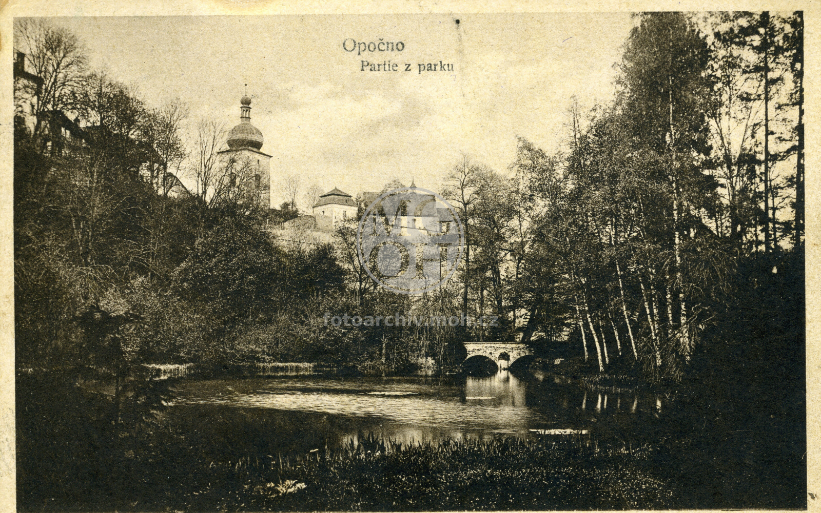 Fotografie - Partie ze zámeckého parku