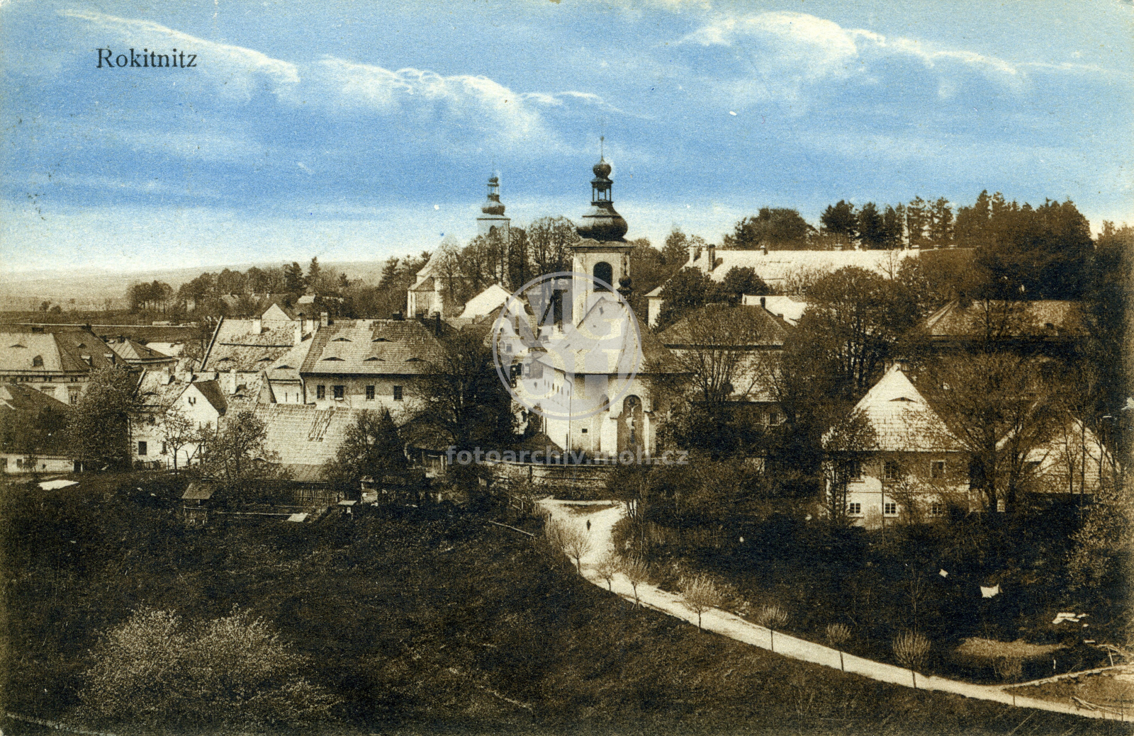 Fotografie - Pohled na střed města