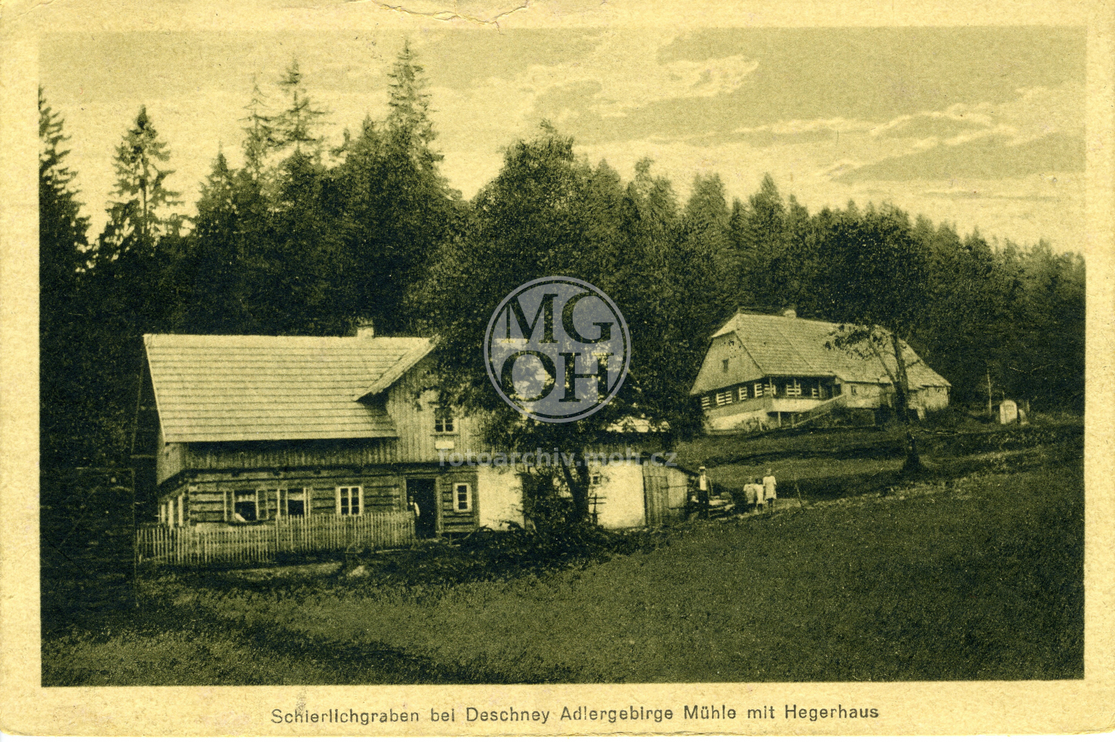 Fotografie - Mlýn s hájovnou