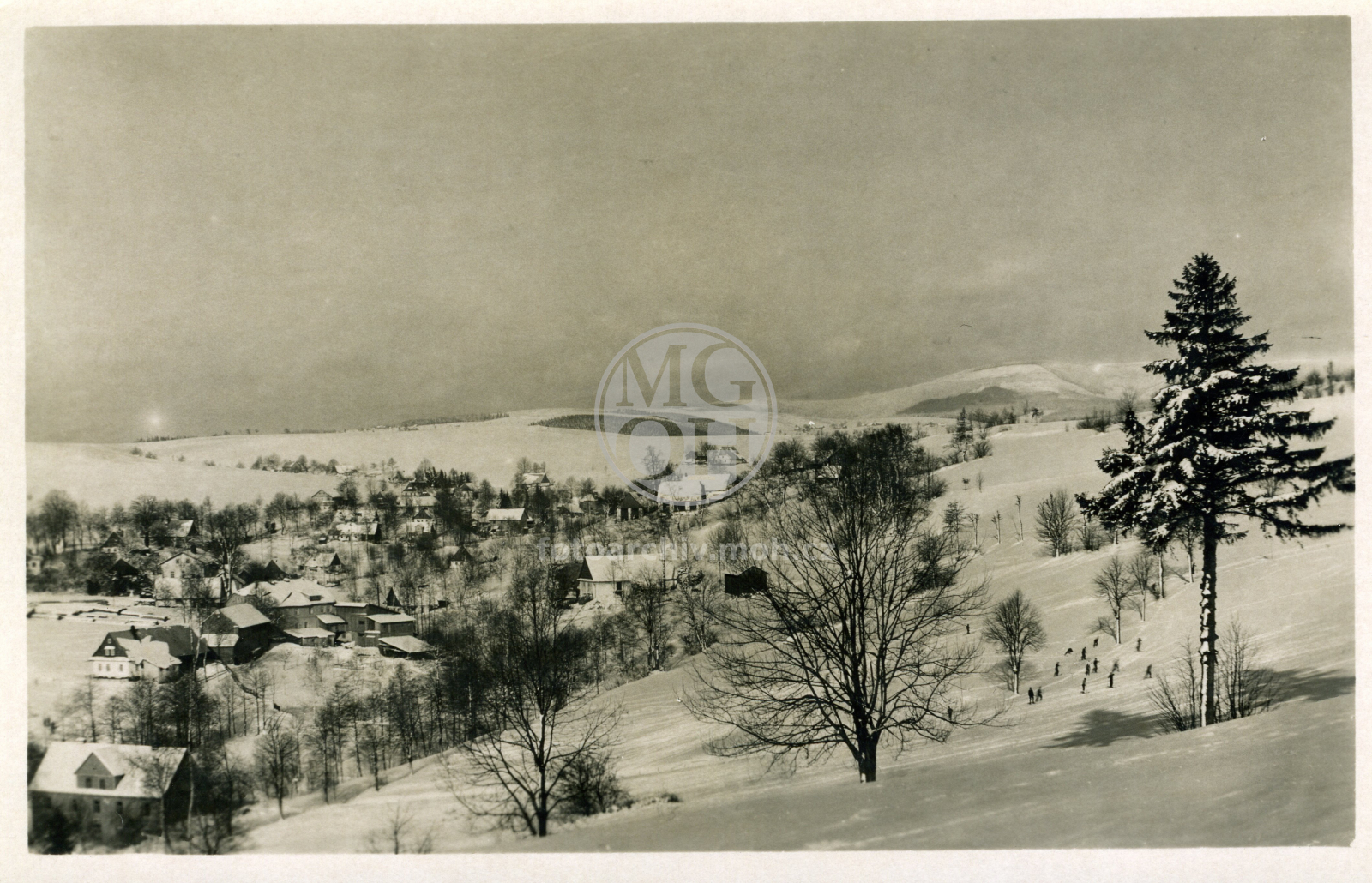 Fotografie - Pohled na zimní Rokytnici