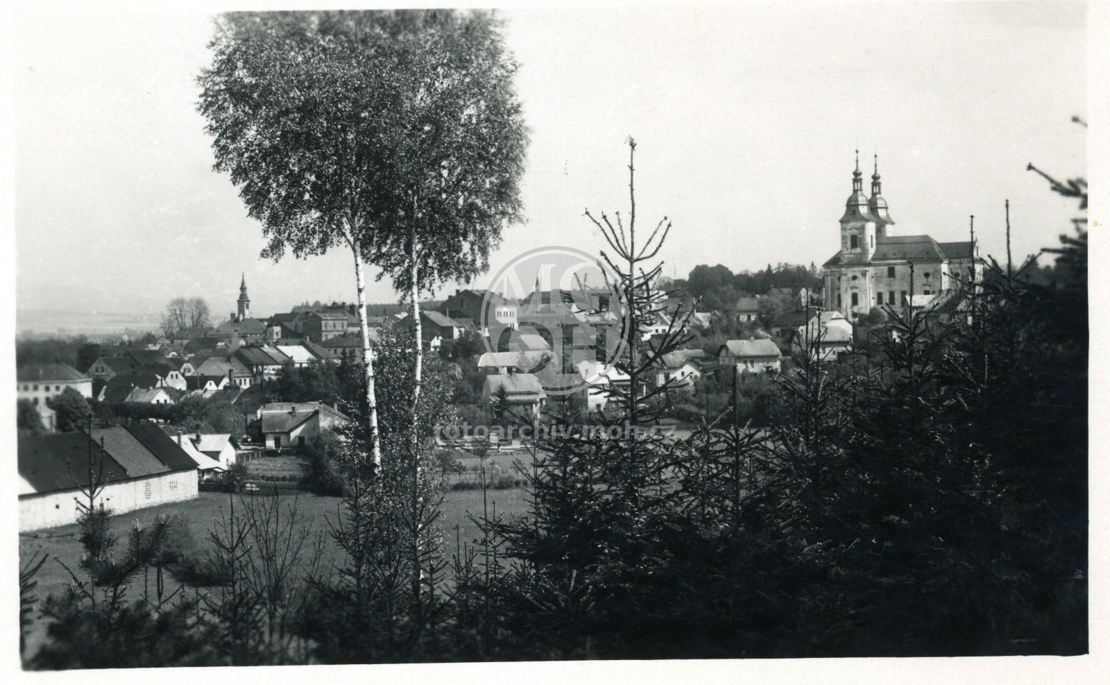 Fotografie - Pohled na západní část města