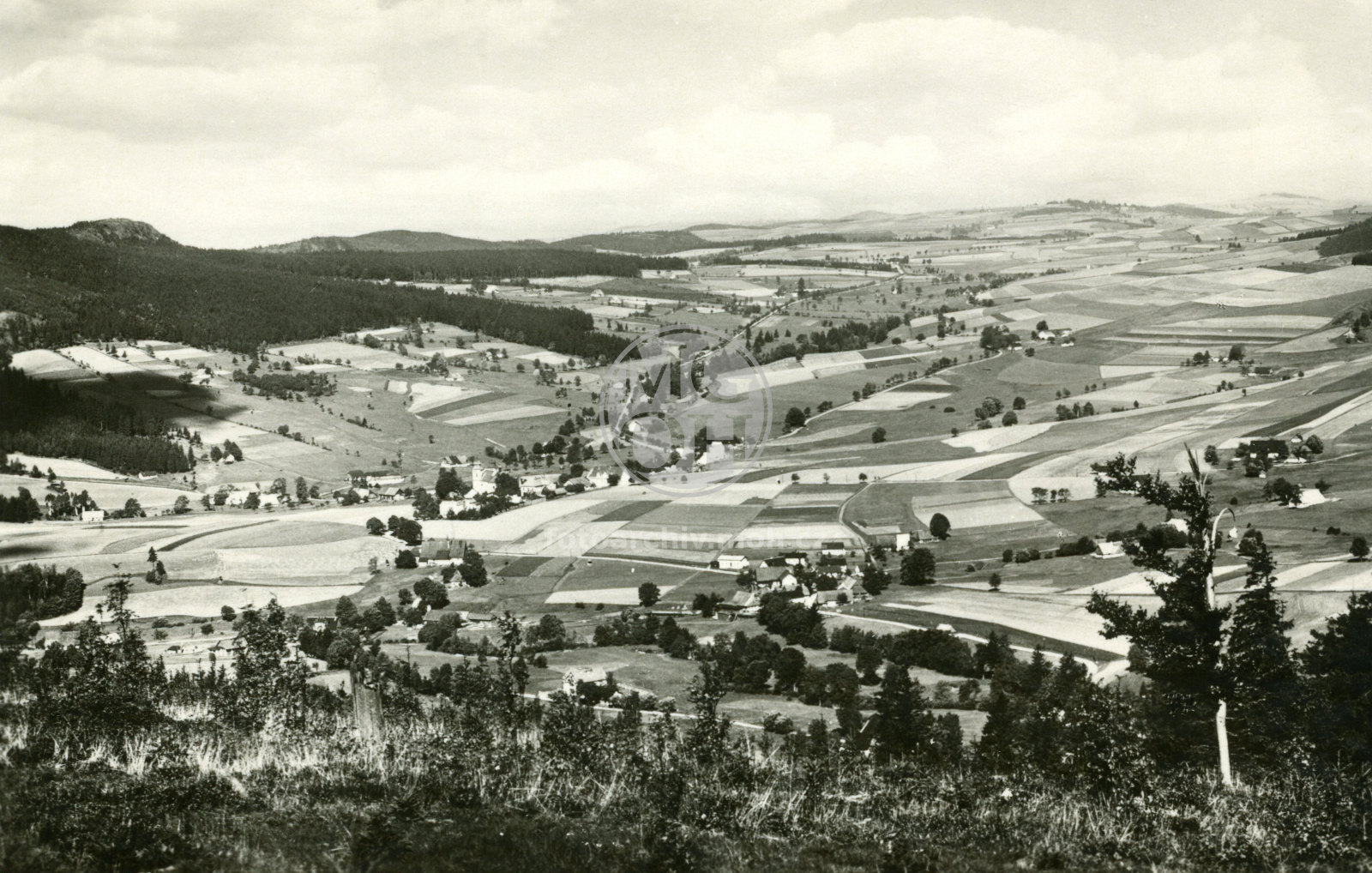 Fotografie - Pohled na Deštné v Orlických horách