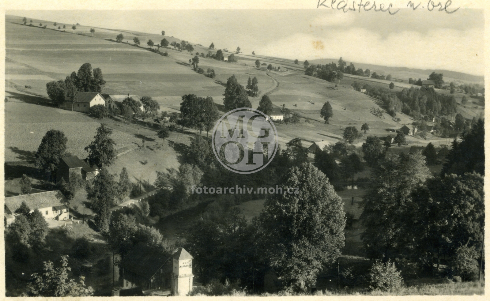 Fotografie - Pohled na Klášterec nad Orlicí