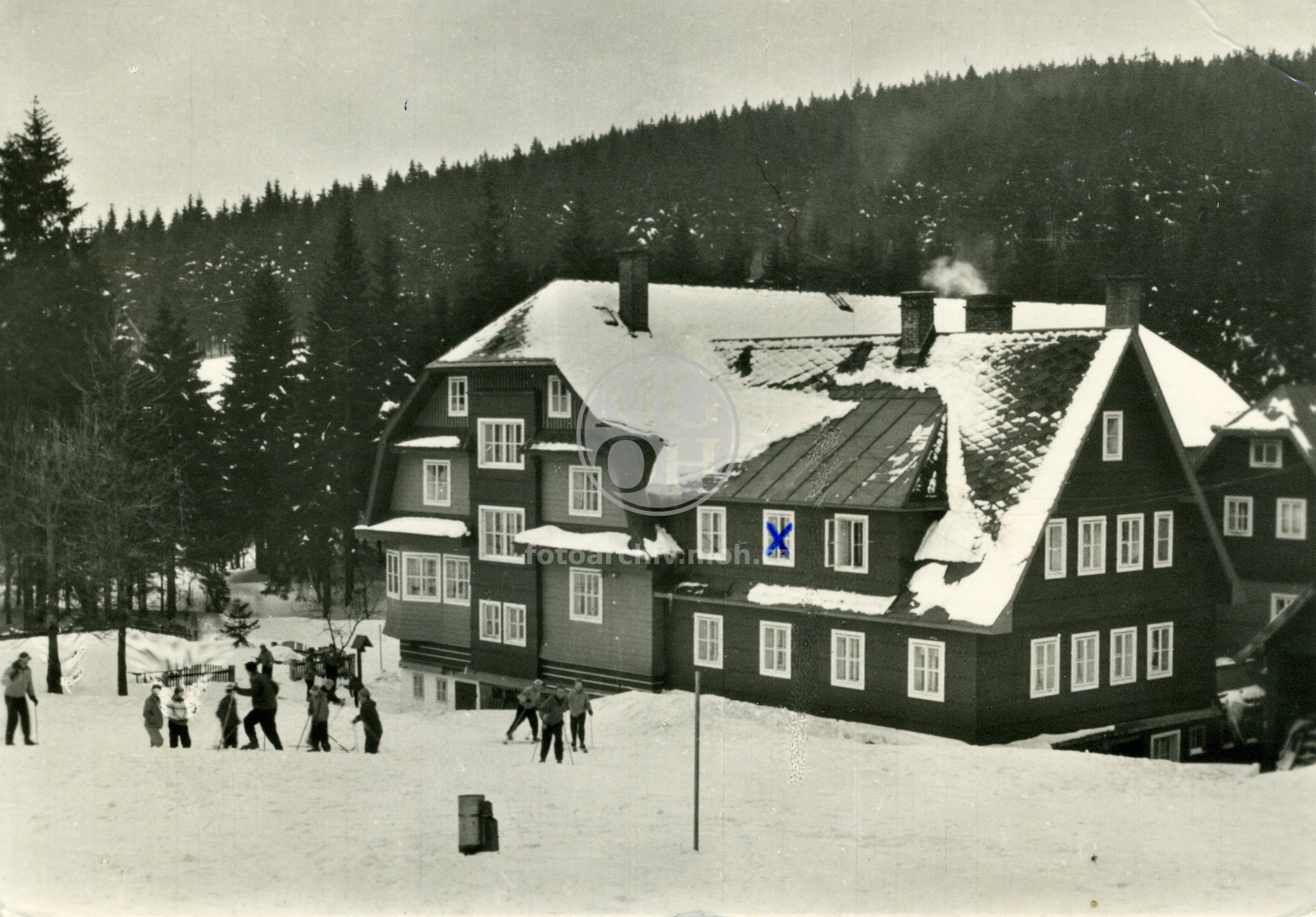 Fotografie - Šerlišský mlýn (zimní pohled)