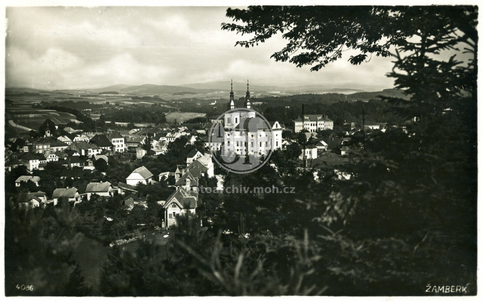 Fotografie - Pohled na Žamberk