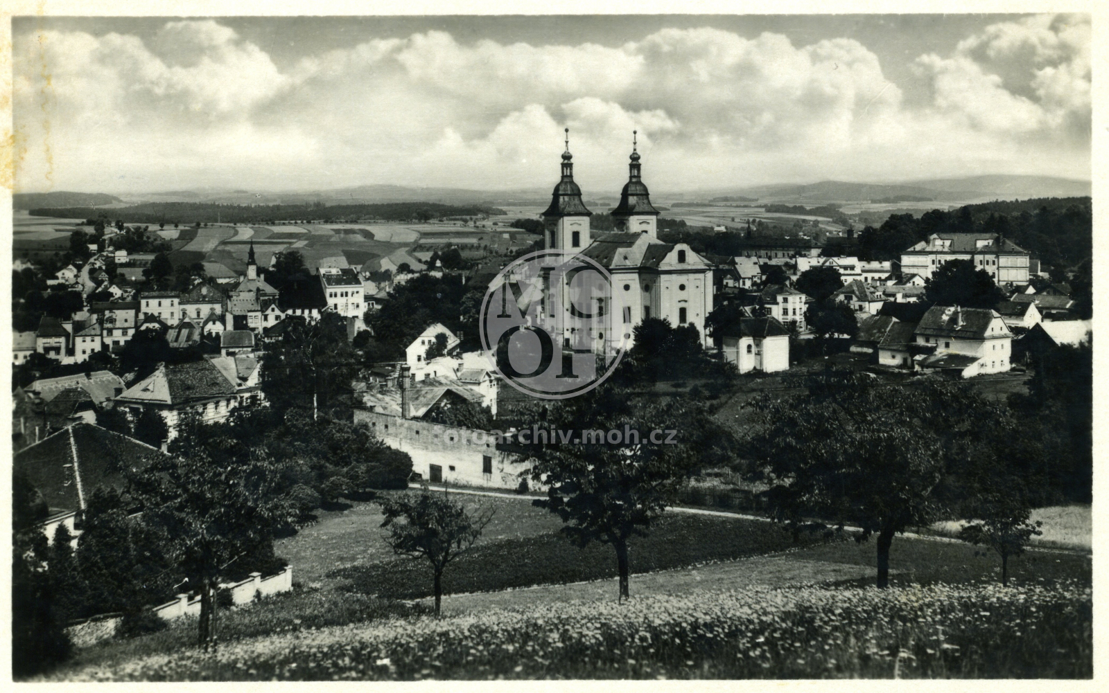 Fotografie - Pohled na Žamberk