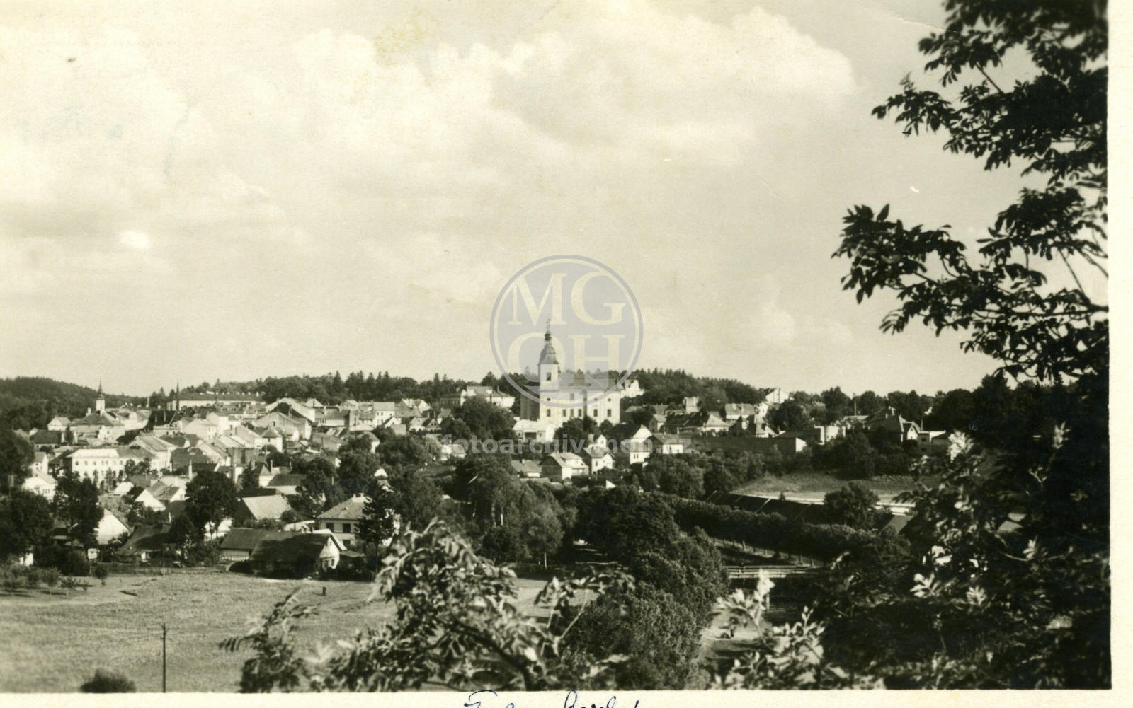 Fotografie - Pohled na Žamberk