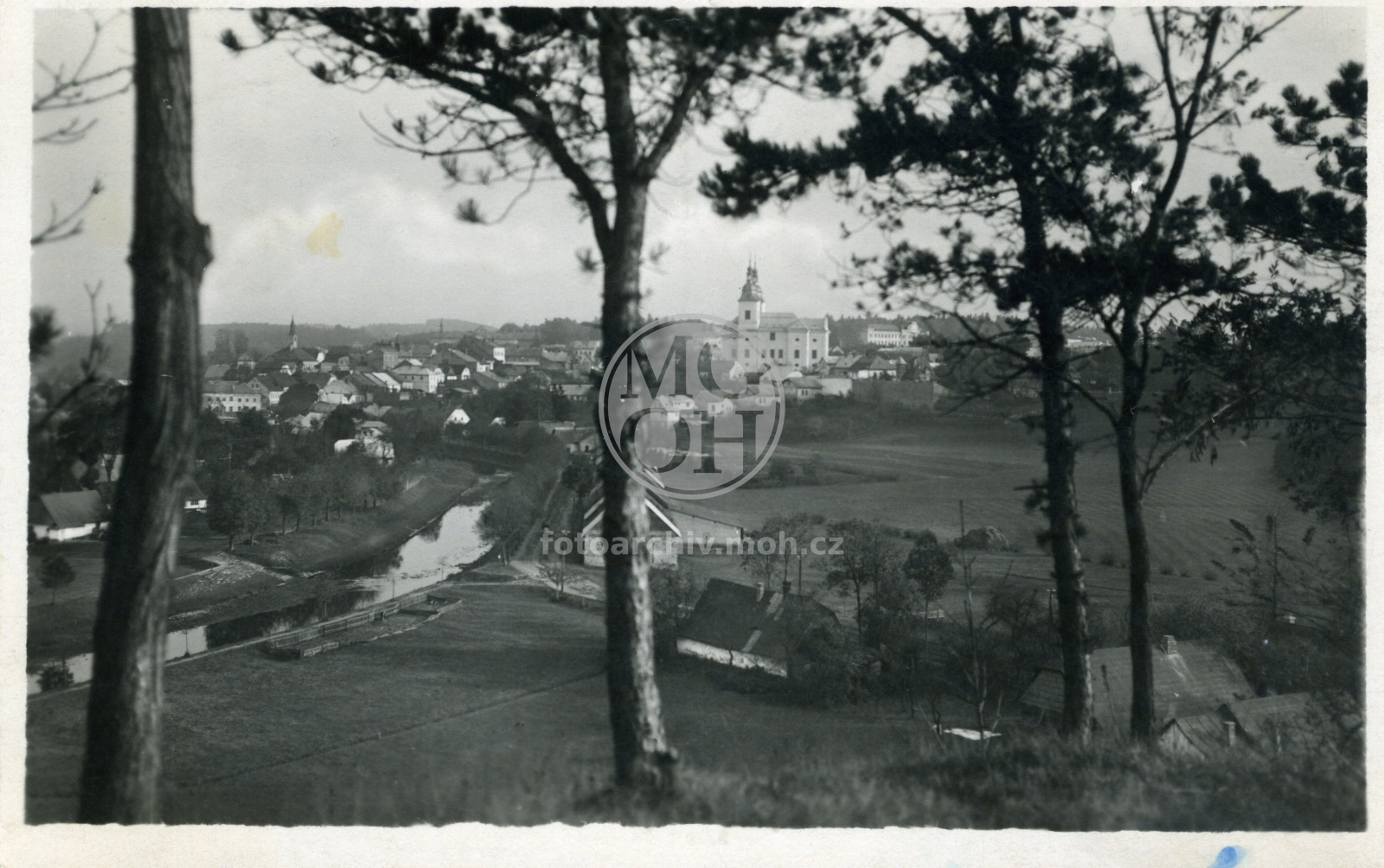 Fotografie - Pohled na Žamberk