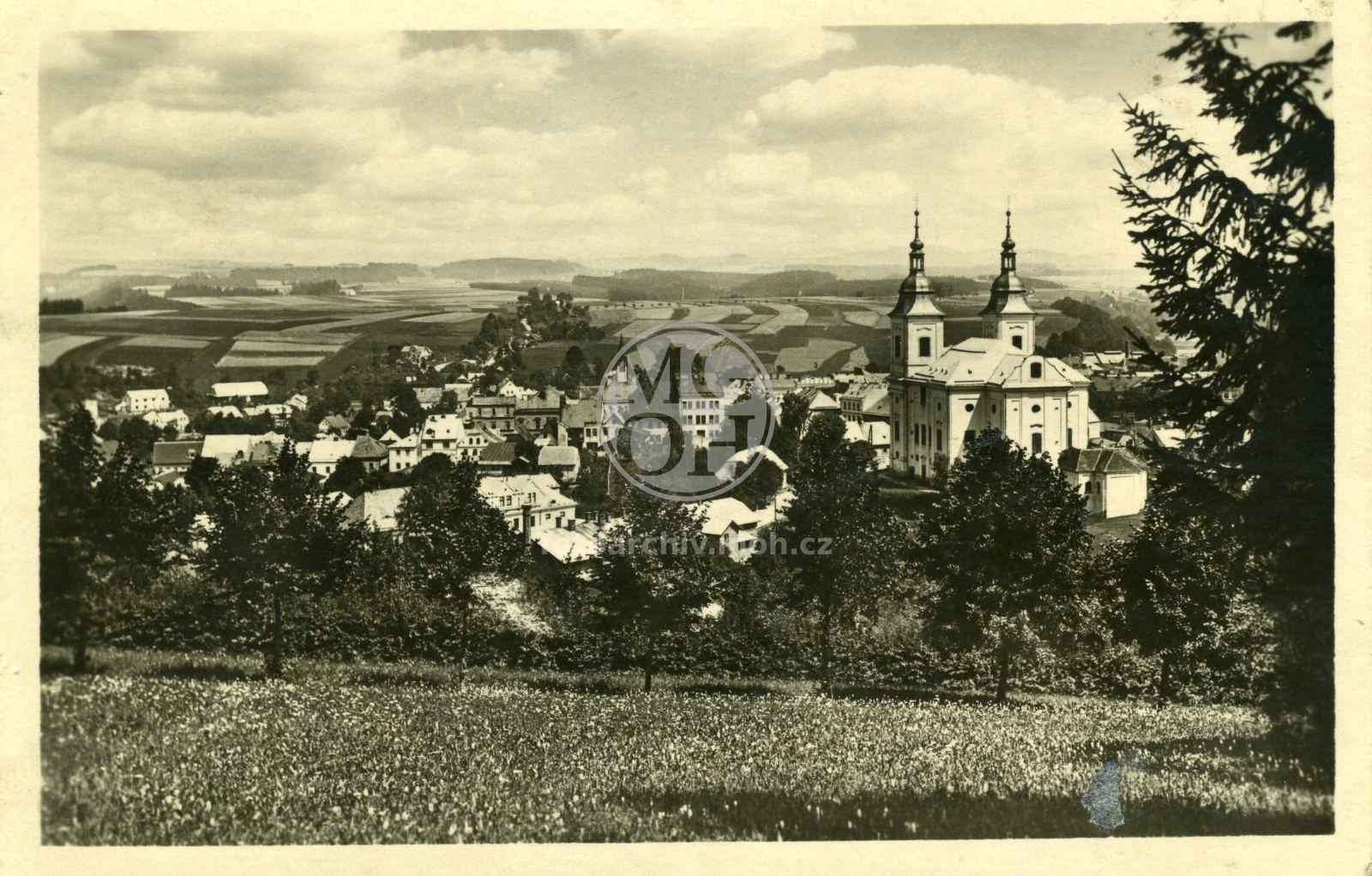 Fotografie - Pohled na Žamberk