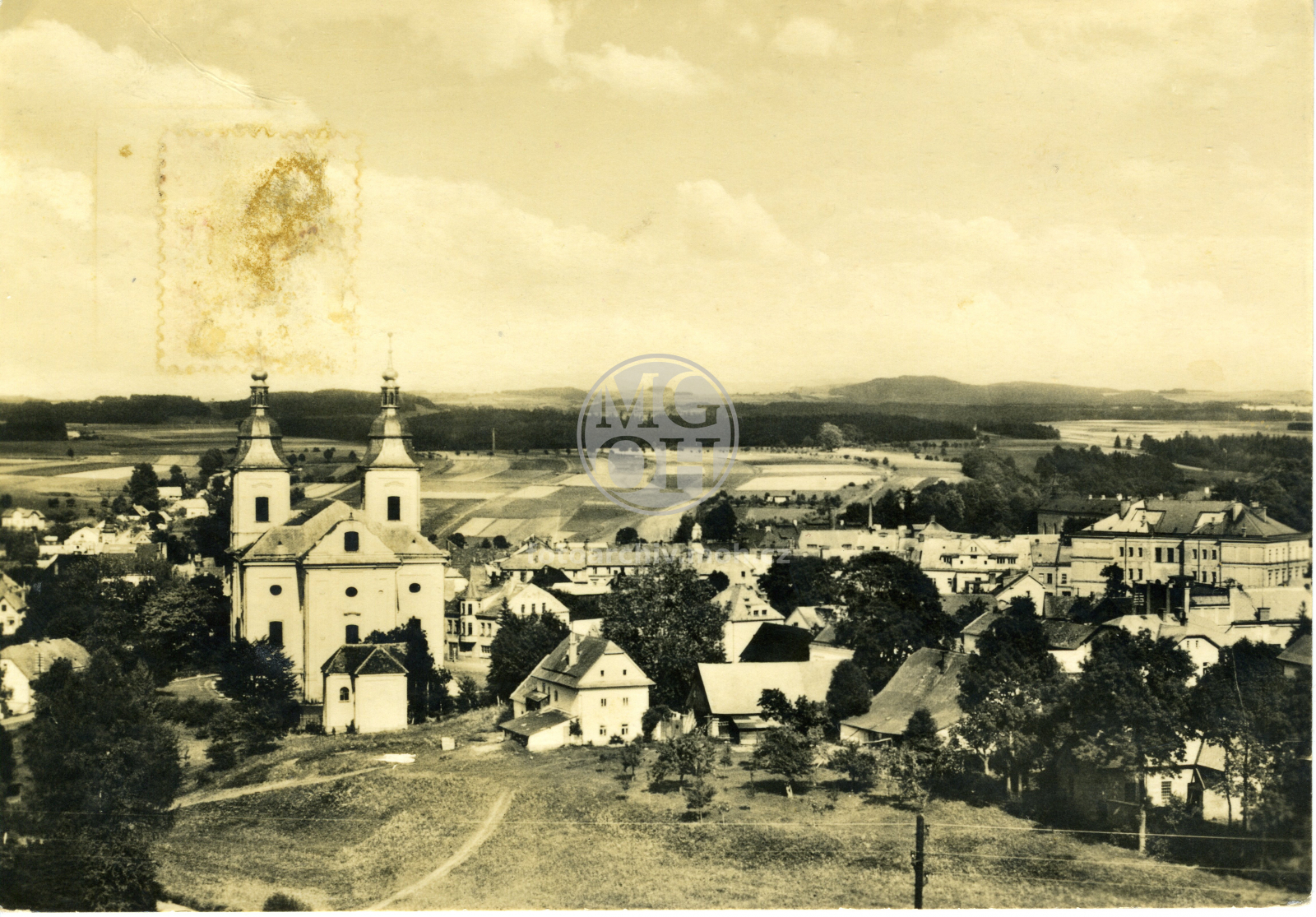 Fotografie - Pohled na Žamberk