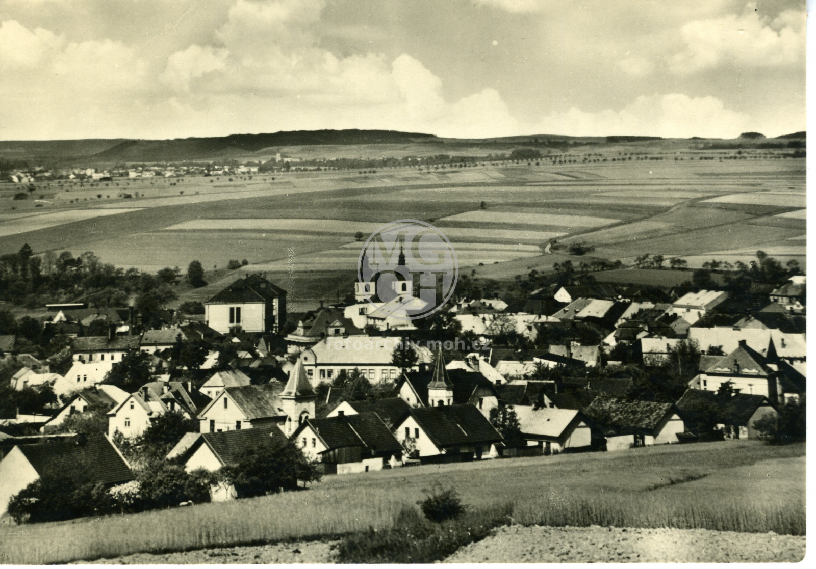 Fotografie - Pohled na Vamberk z jihu