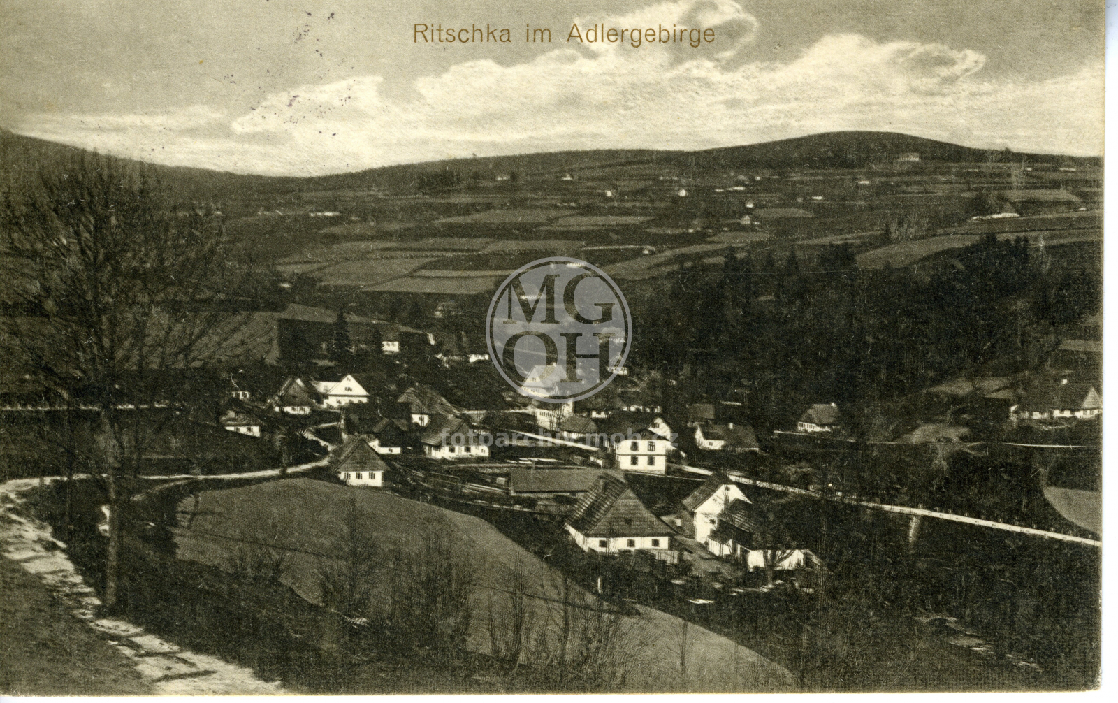 Fotografie - Pohled na Říčky v Orlických horách