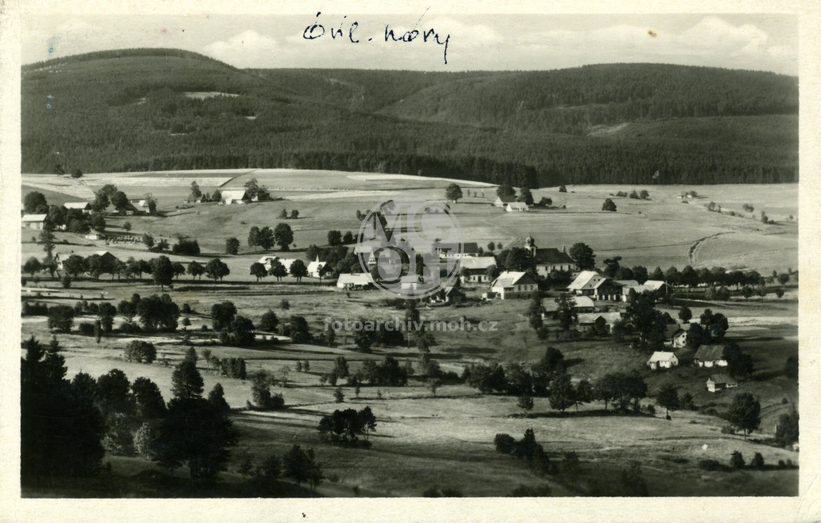 Fotografie - Pohled na Říčky v Orlických horách