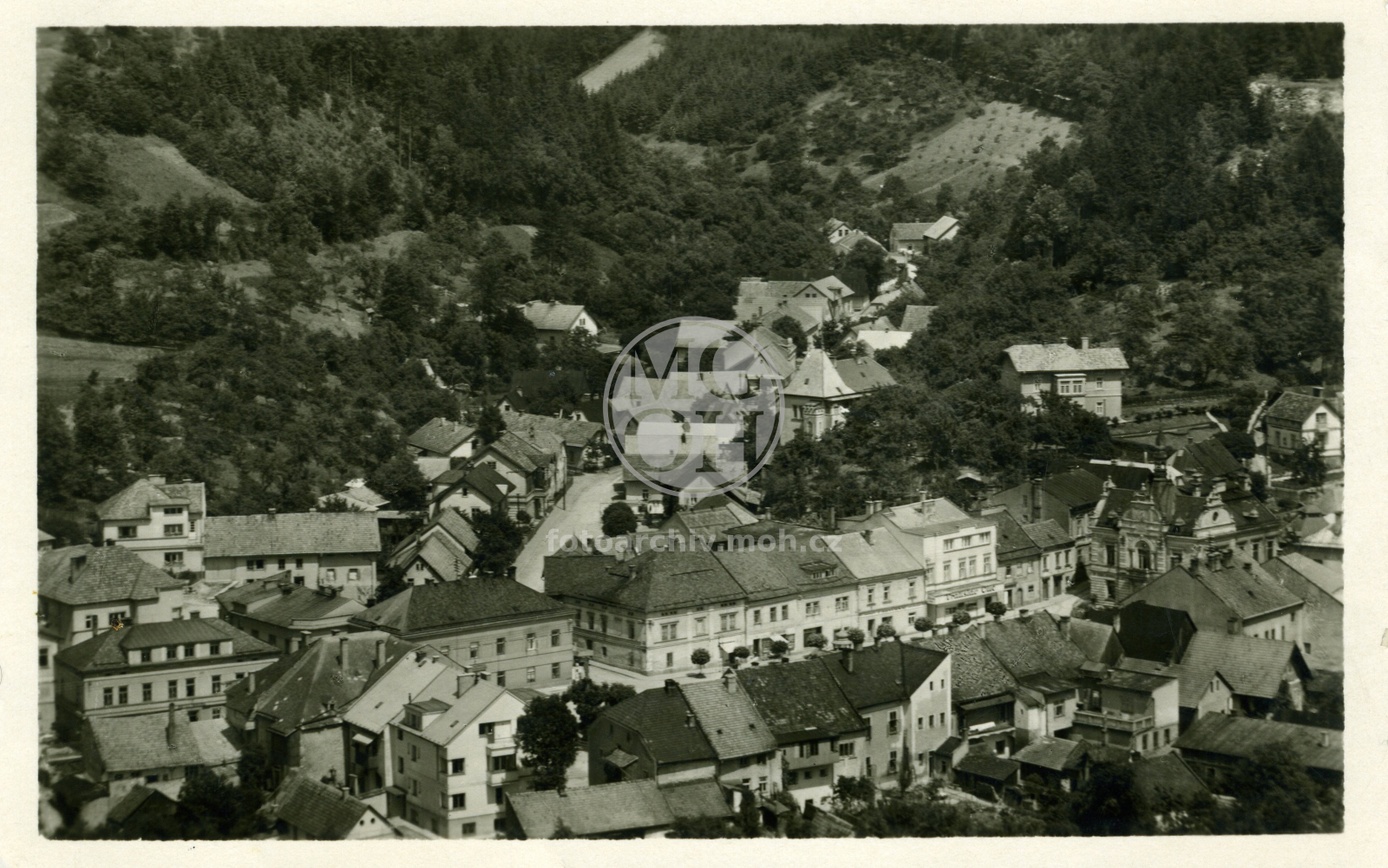 Fotografie - Pohled na střed města