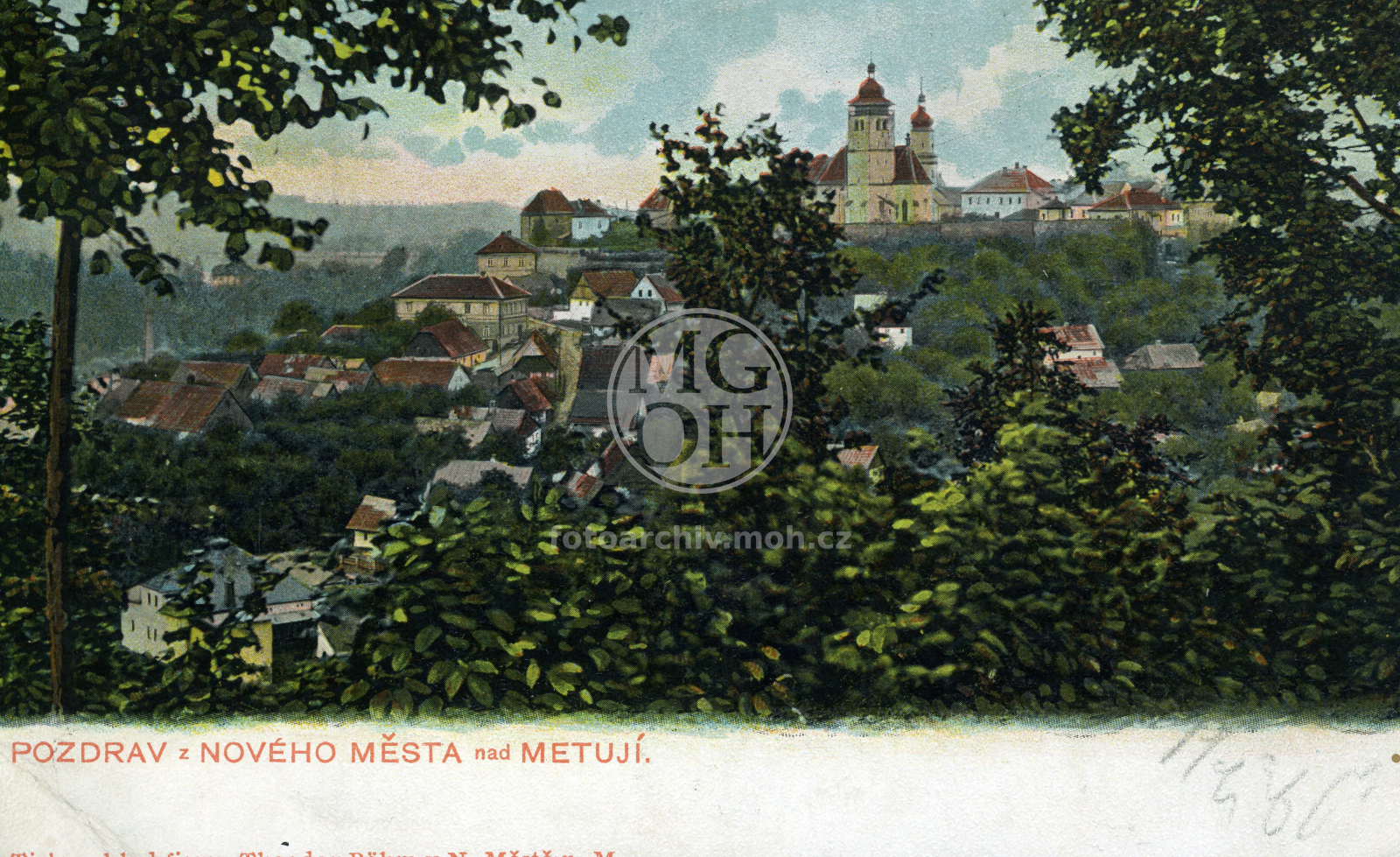 Fotografie - Pohled na město