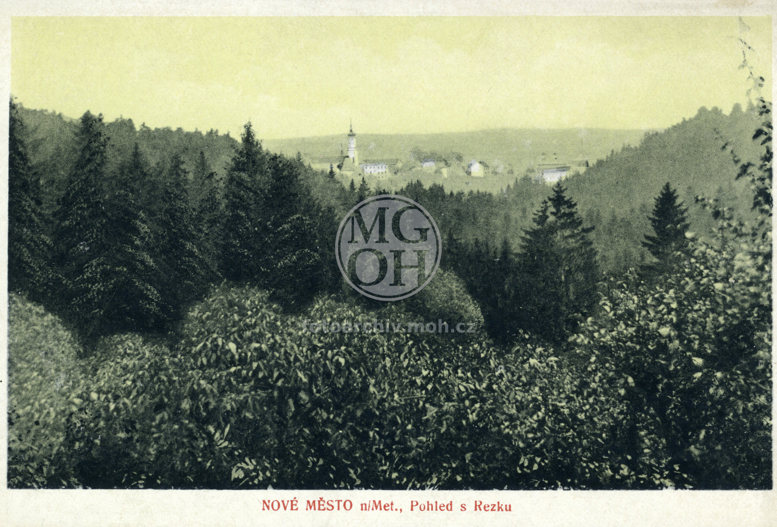 Fotografie - Pohled na Nové Město nad Metují