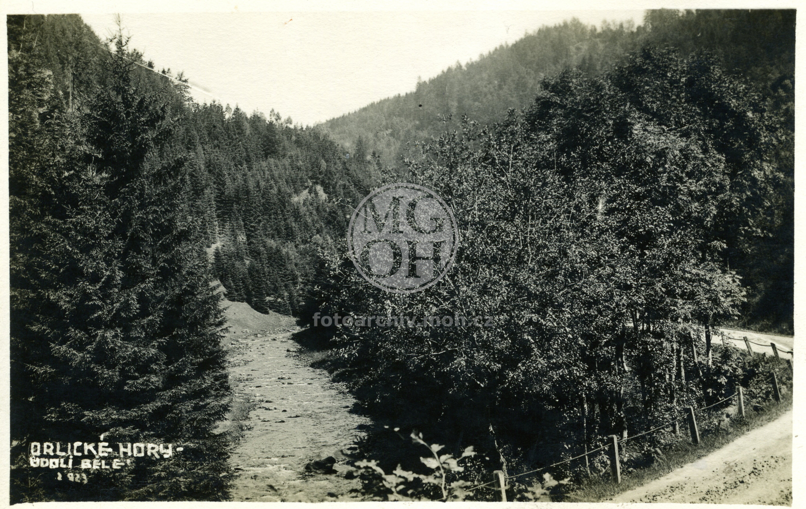 Fotografie - Údolí Bělé