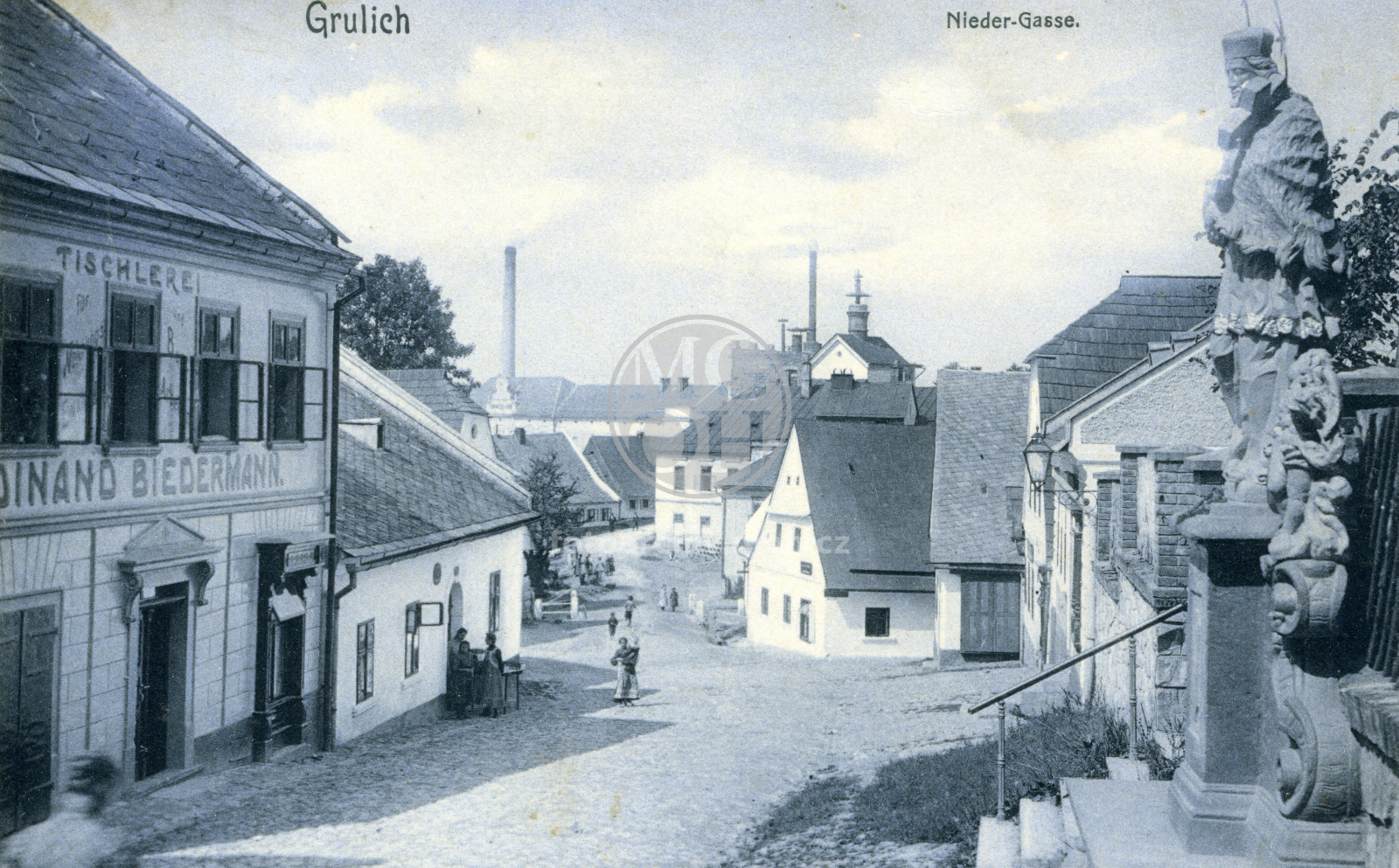 Fotografie - Ulička v Králíkách