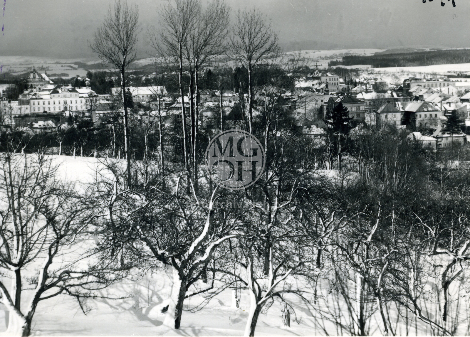 Fotografie - Pohled v zimě