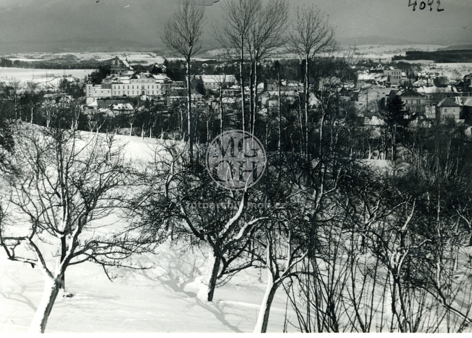 Fotografie - Pohled v zimě