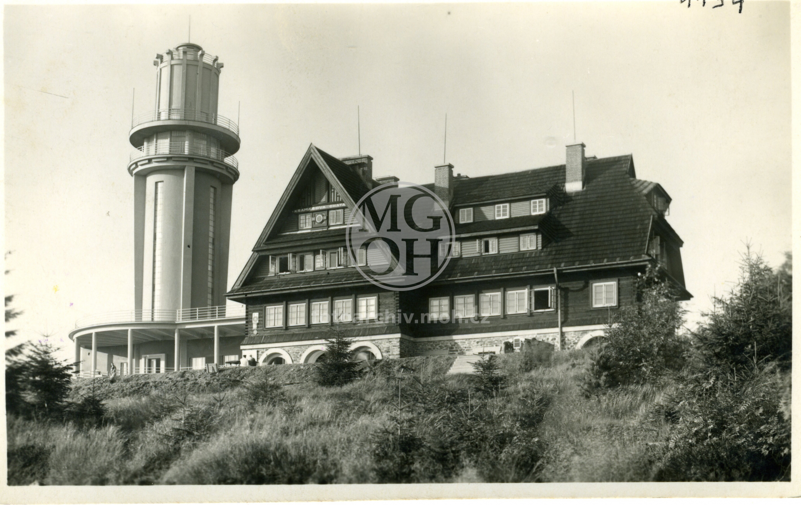 Fotografie - Kramářova, později Tyršova chata