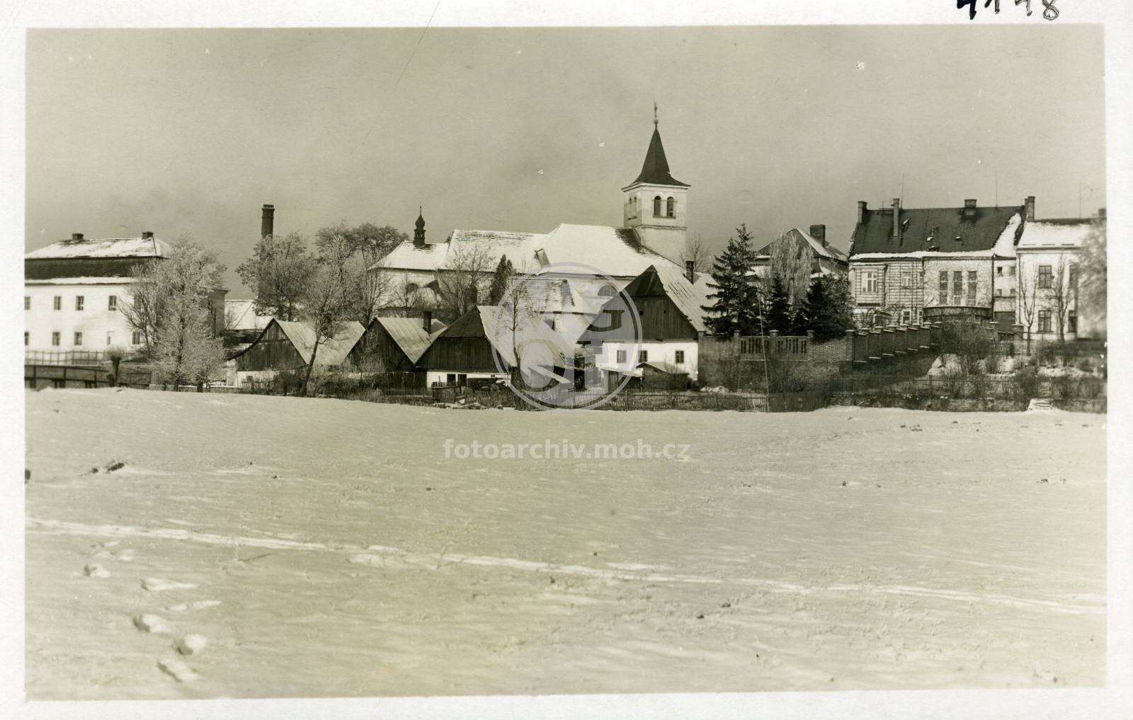 Fotografie - Celkový  pohled v zimě