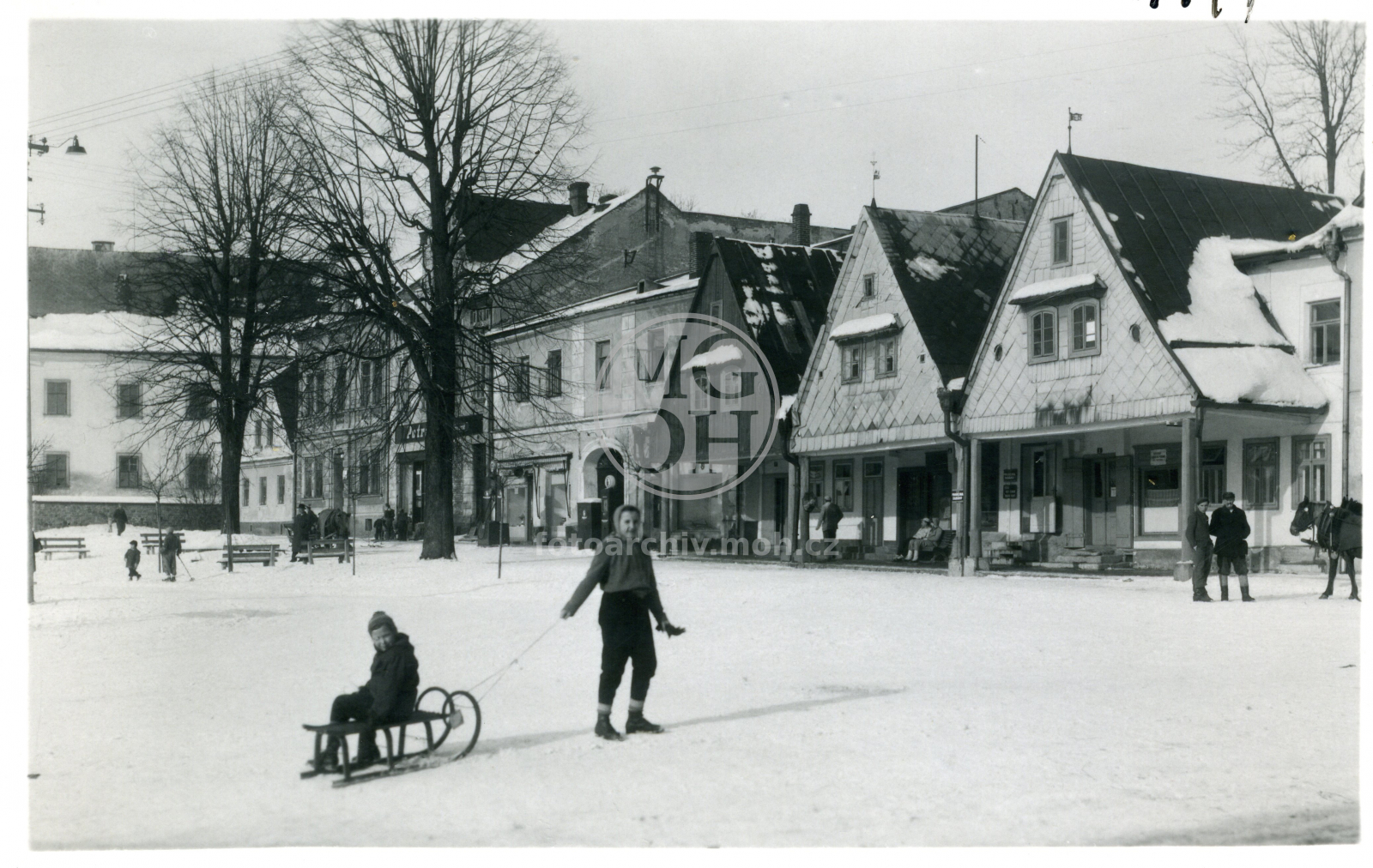 Fotografie - Náměstí - zima