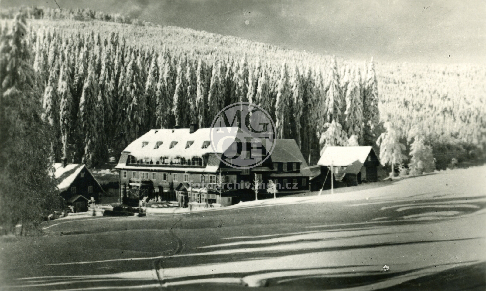 Fotografie - Šerlišský mlýn v zimě