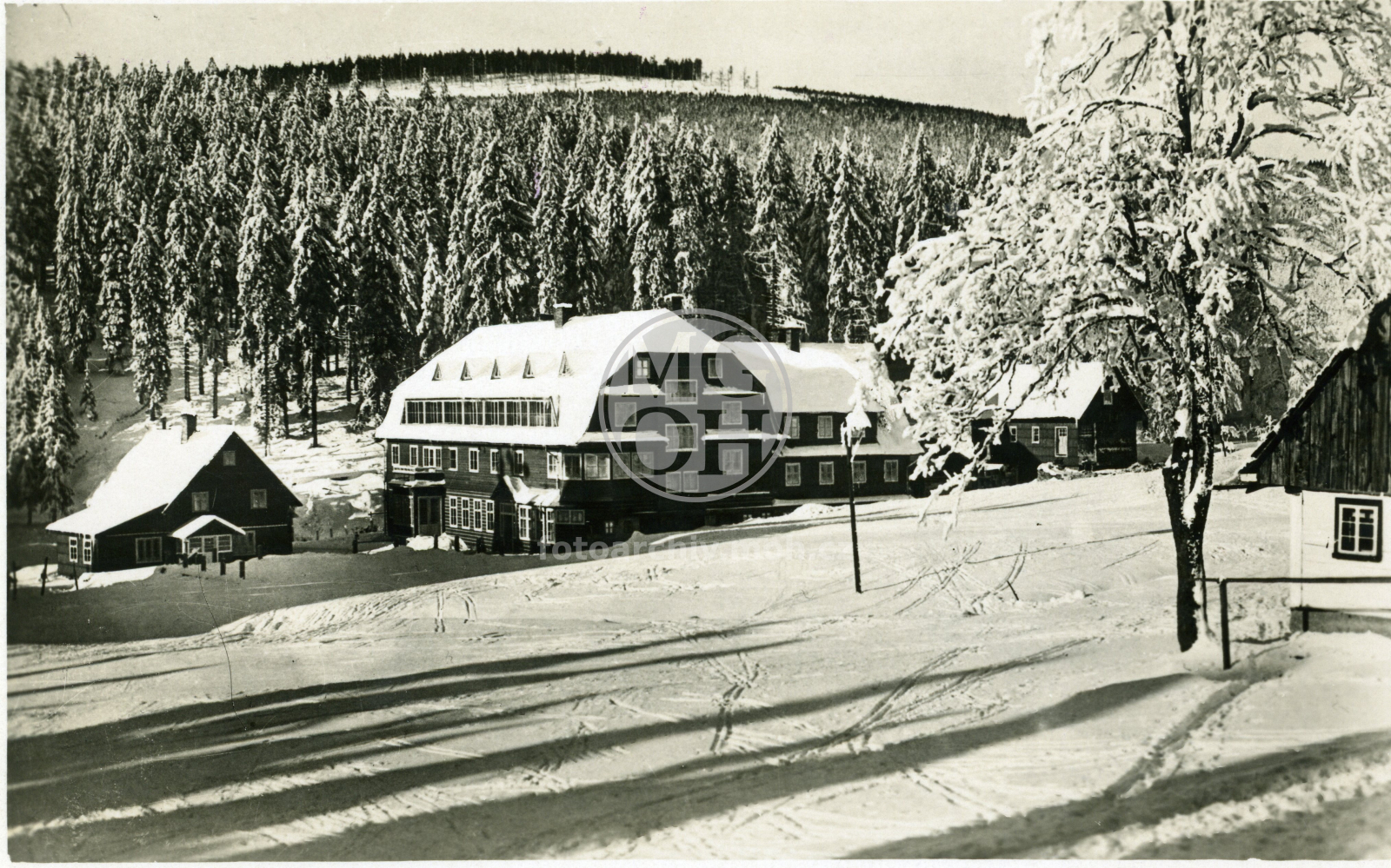 Fotografie - Šerlišský mlýn v zimě