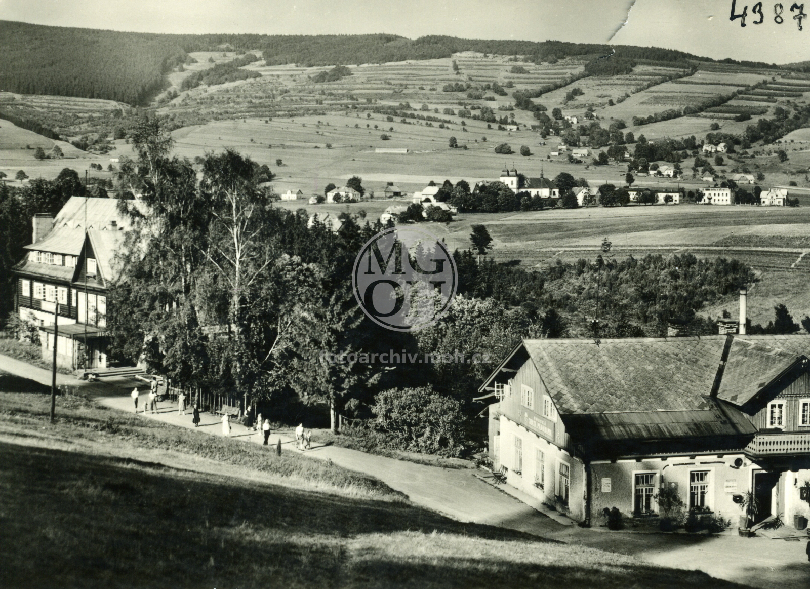 Fotografie - Panorama a Jiráskův dům
