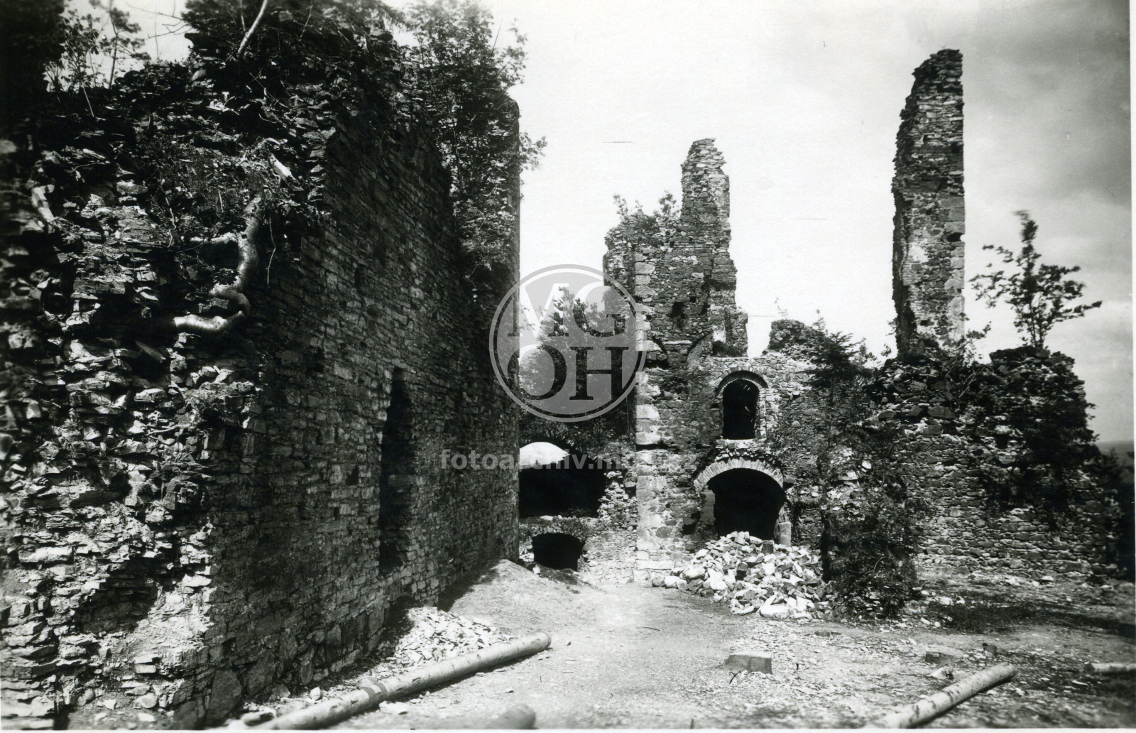 Fotografie - Zřícenina hradu