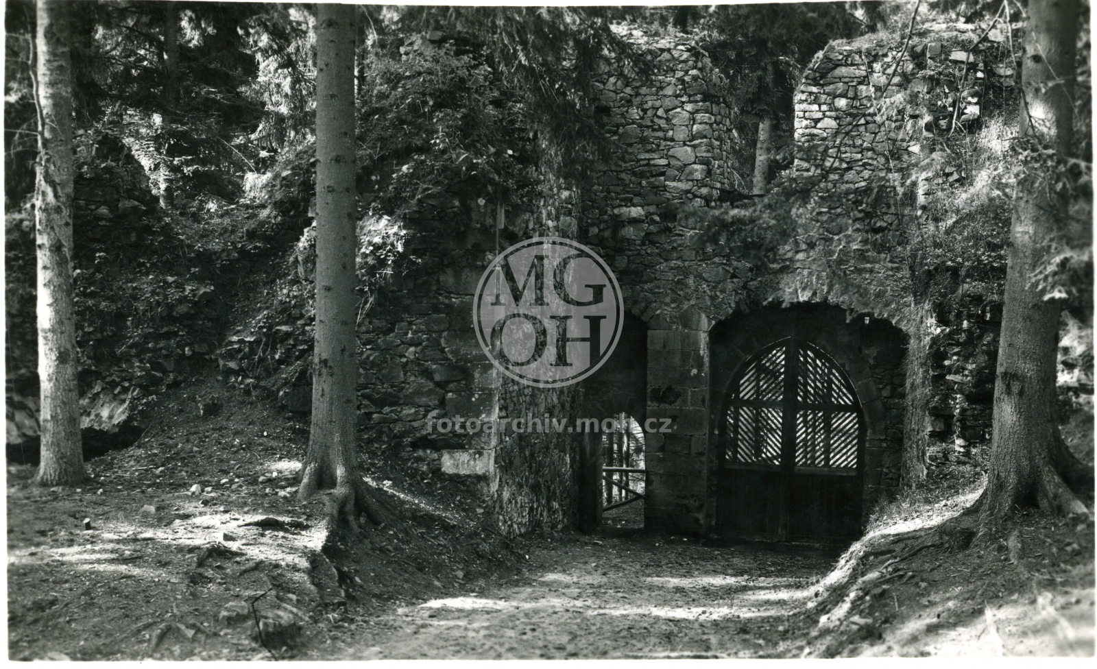 Fotografie - Hrad, brána