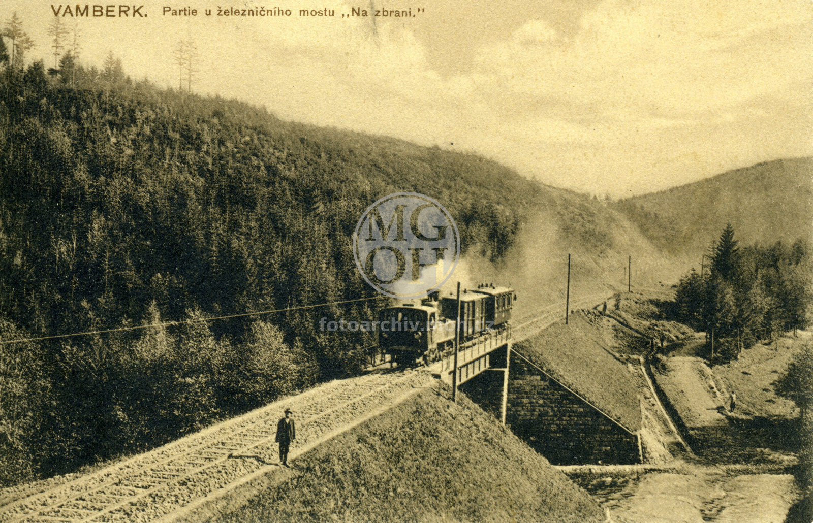 Fotografie - U železničního mostu "Na Zbrani"