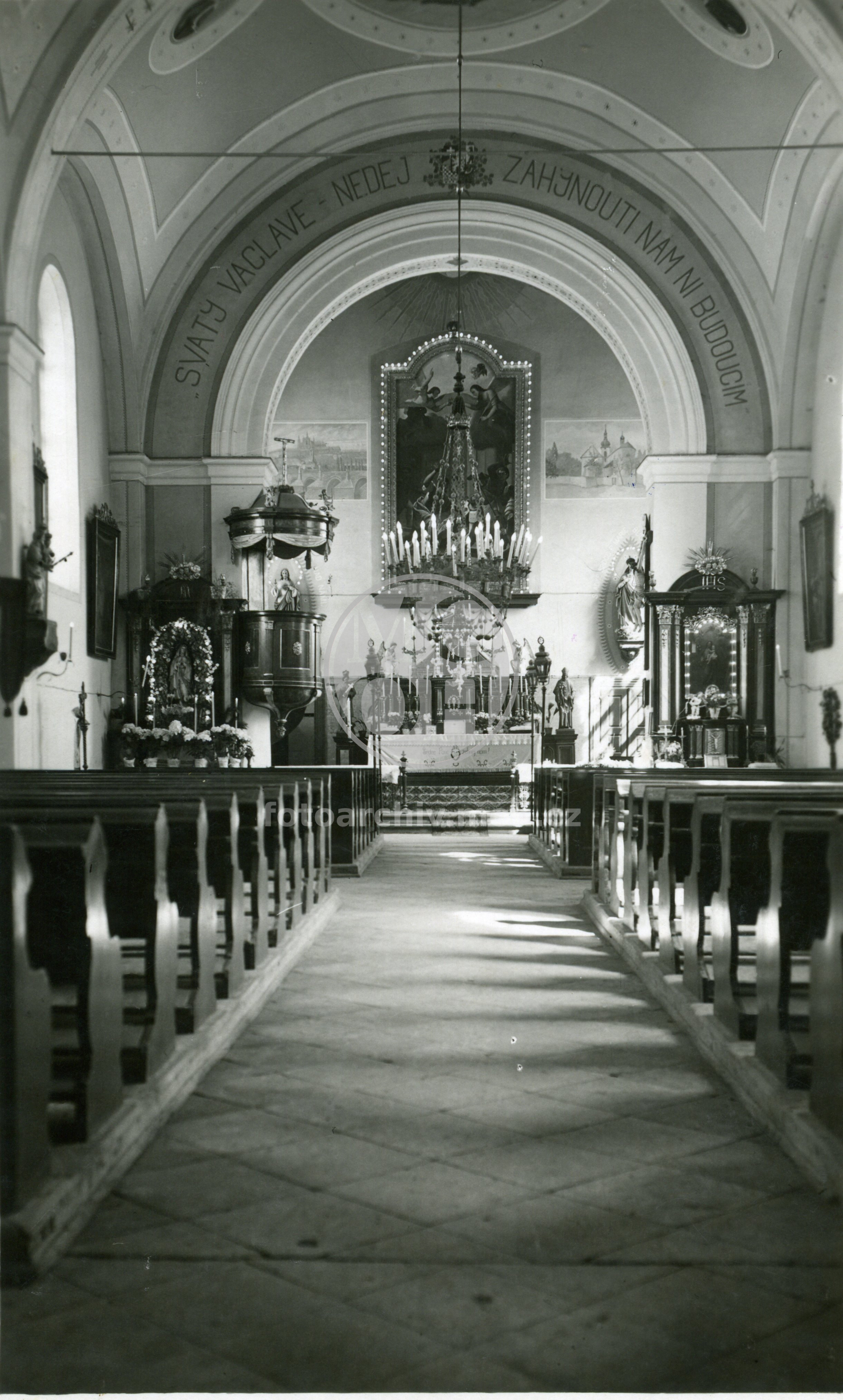Fotografie - Kostel sv. Václava - interier