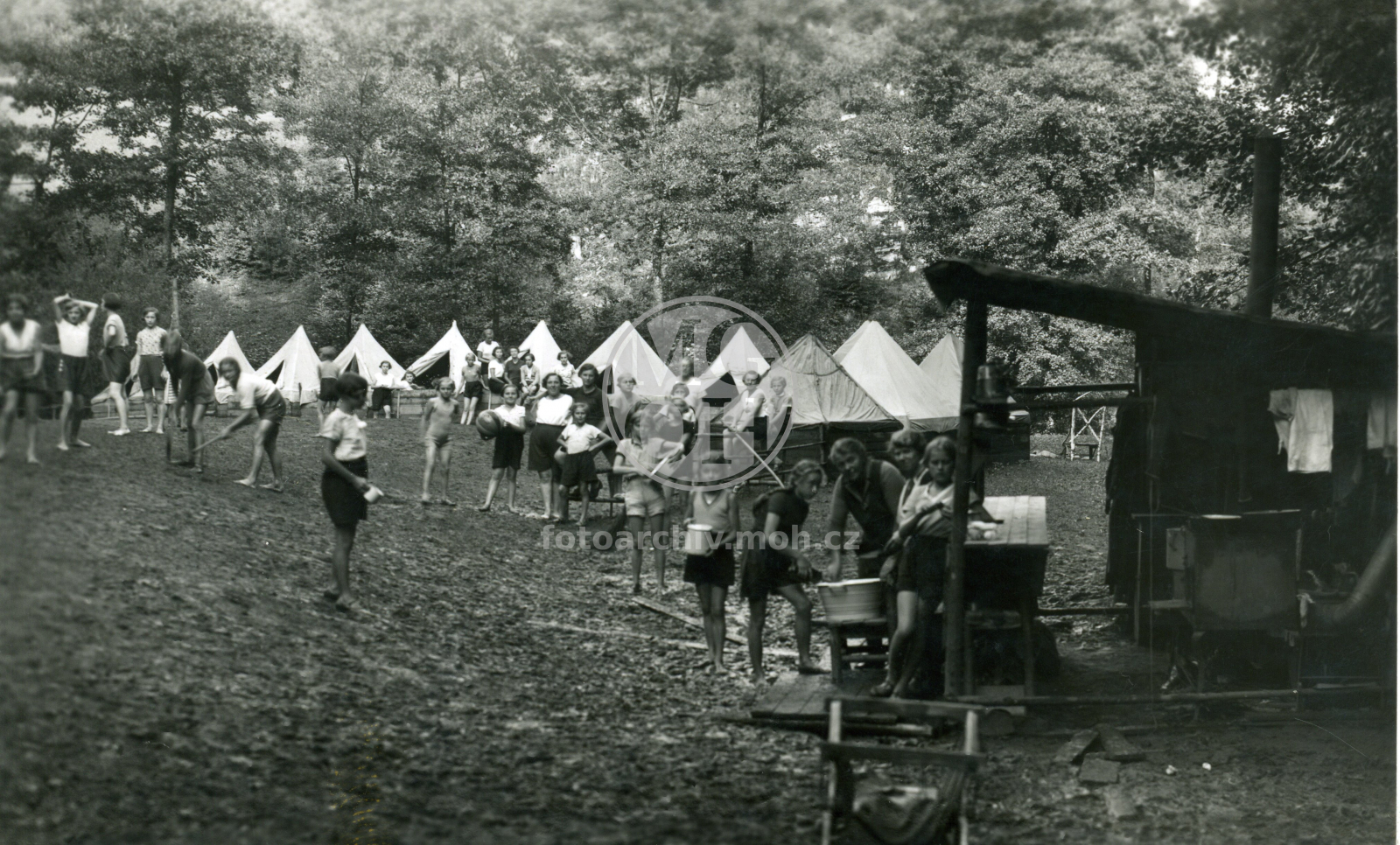 Fotografie - Sokolský tábor