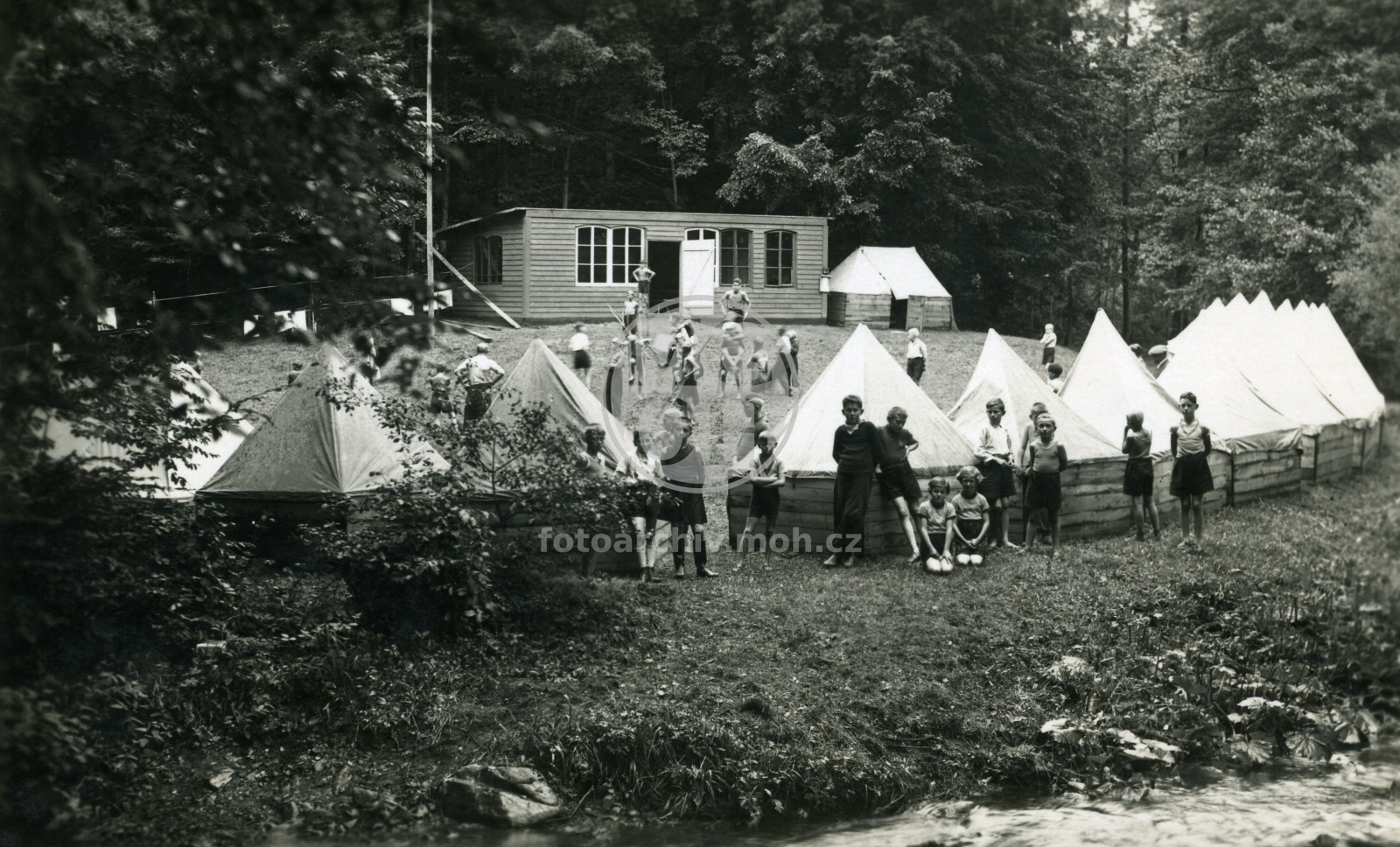 Fotografie - Sokolský tábor
